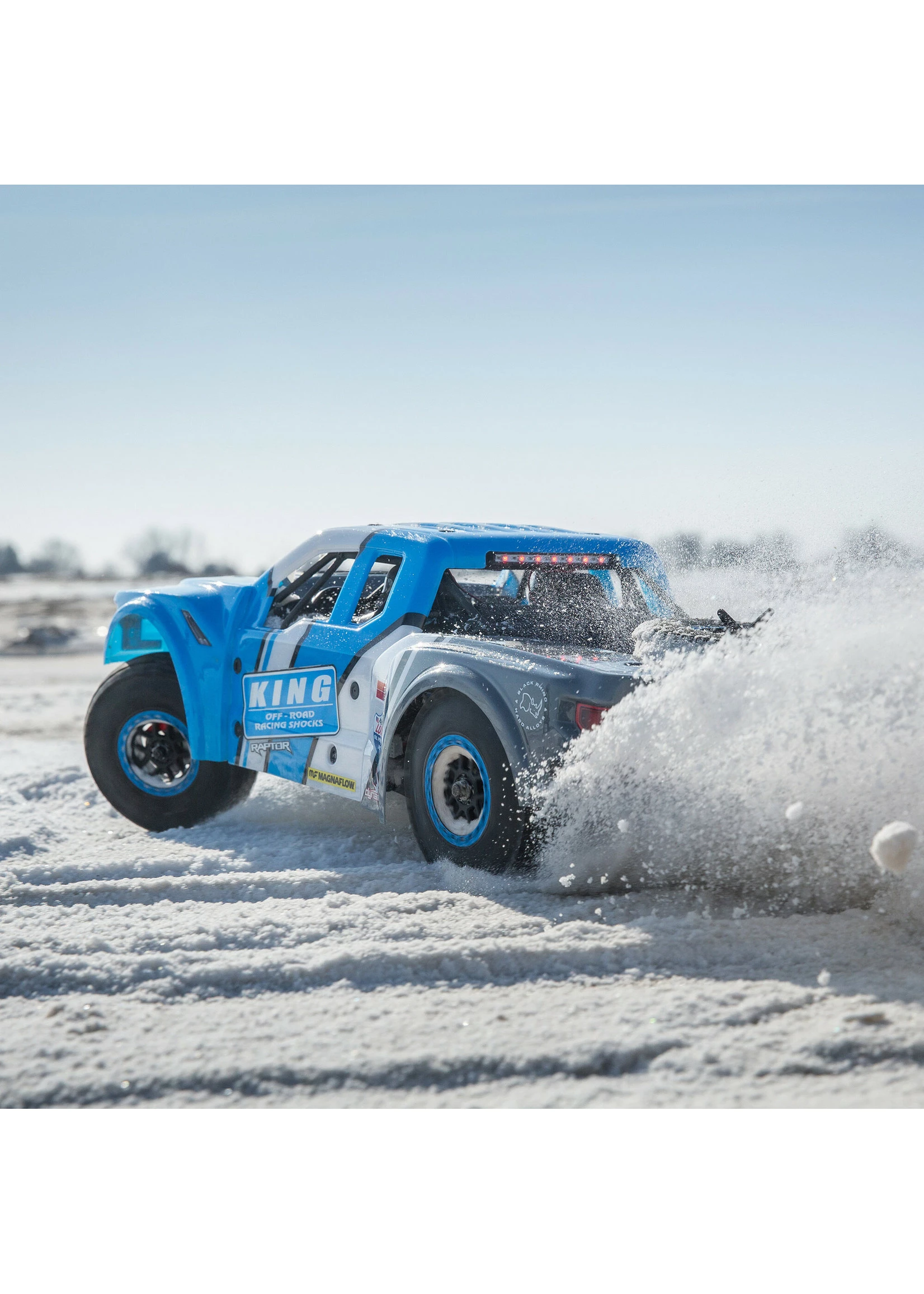 LOSI 1/10 King Shocks Ford Raptor Baja Rey 4WD Brushless RTR - Image 10