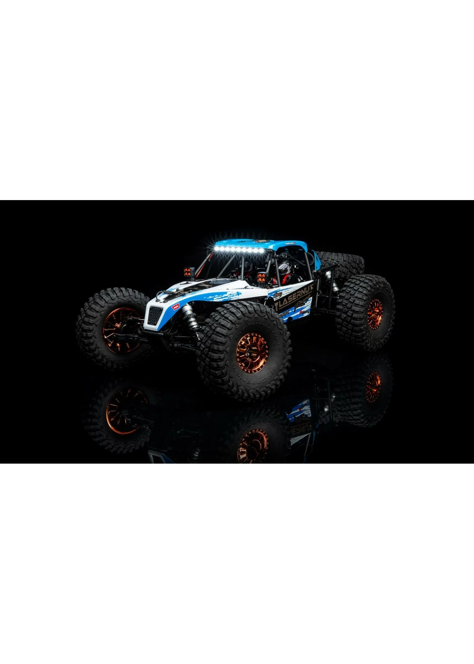 LOSI 1/10 Lasernut U4 4WD Brushless RTR With Smart ESC - Blue - Image 12