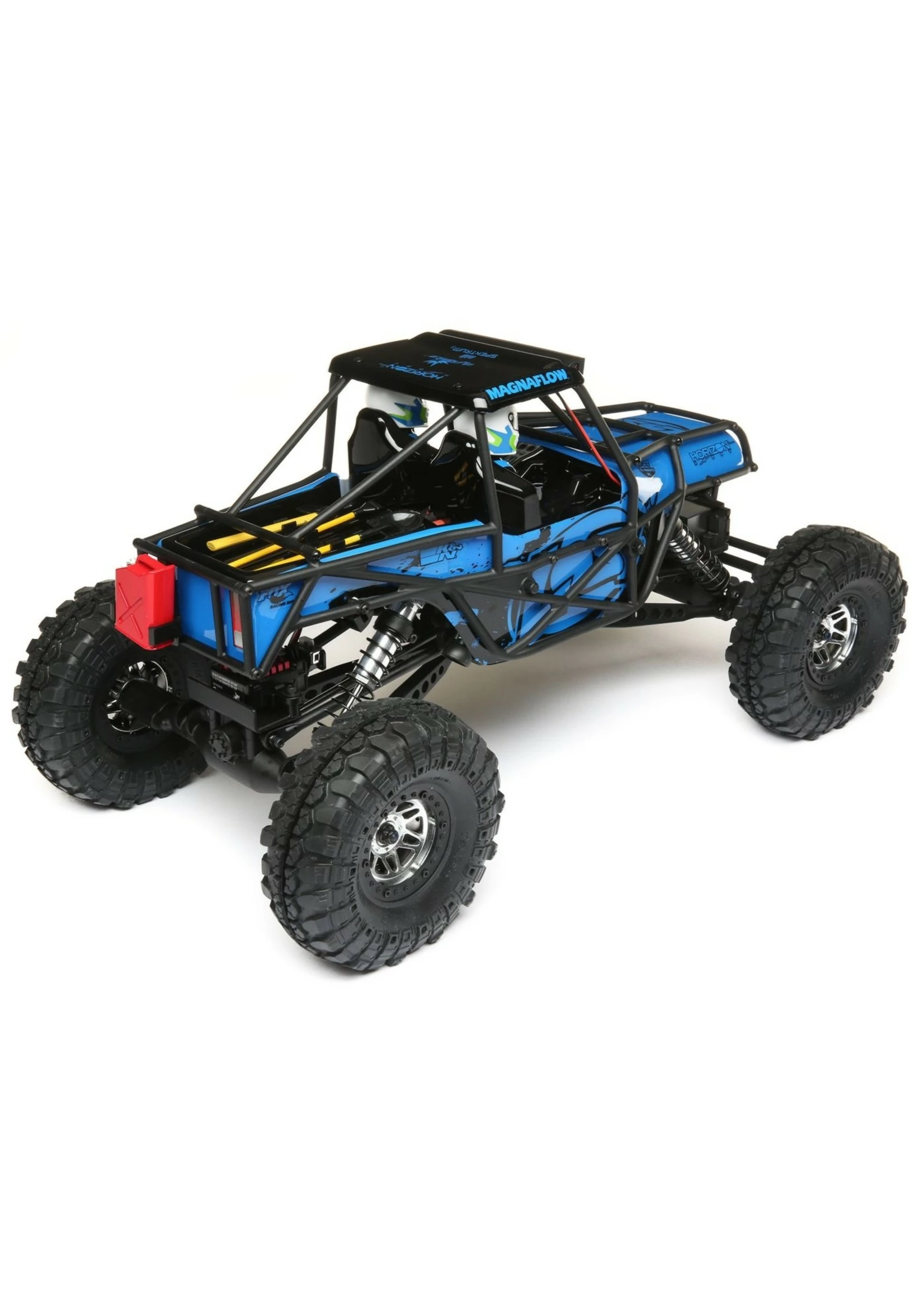 LOSI 1/10 Night Crawler SE 4WD Rock Crawler Brushed RTR - Blue - Image 3