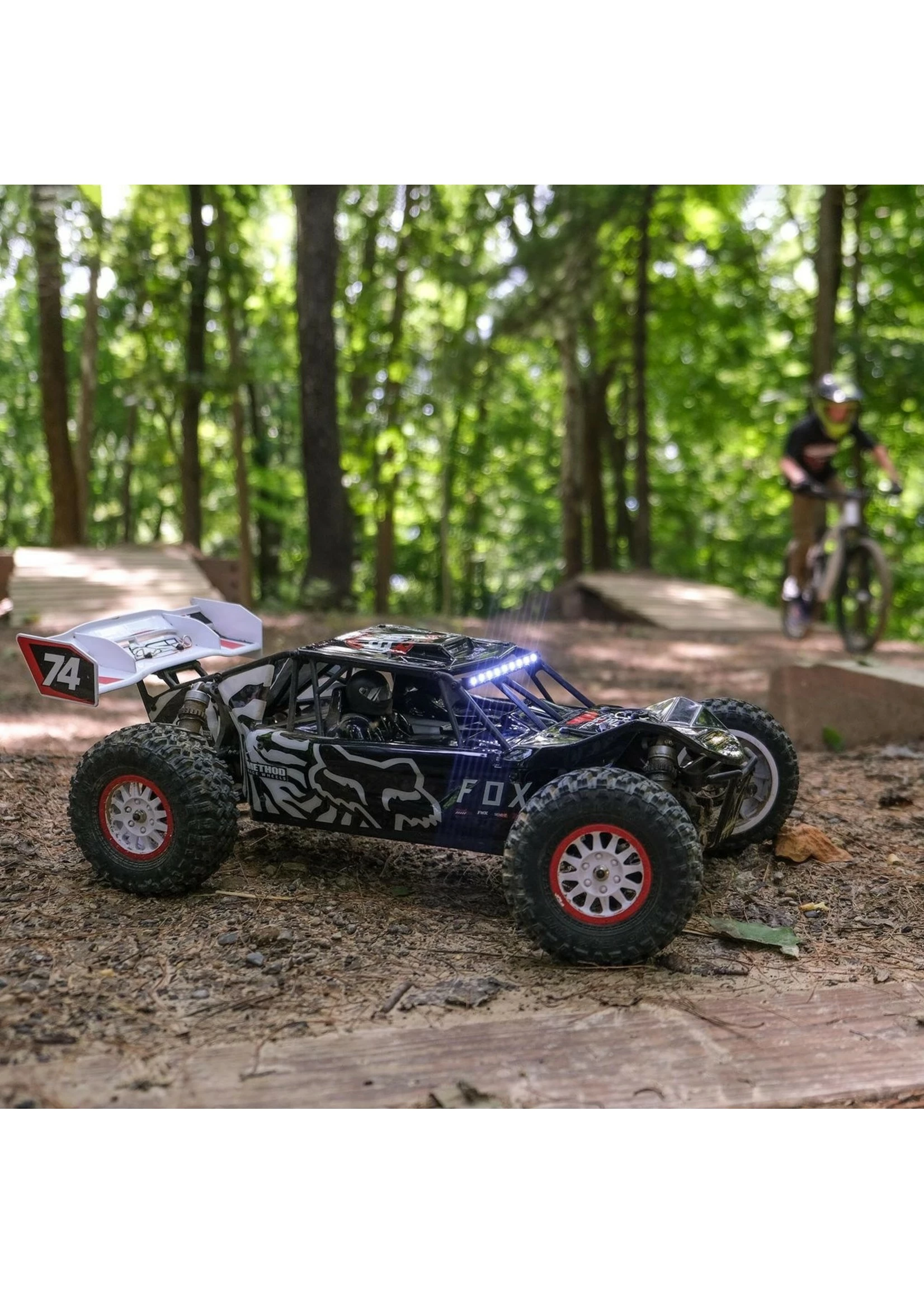 LOSI 1/10 Tenacity DB Pro 4wd RTR - Fox Racing - Image 11