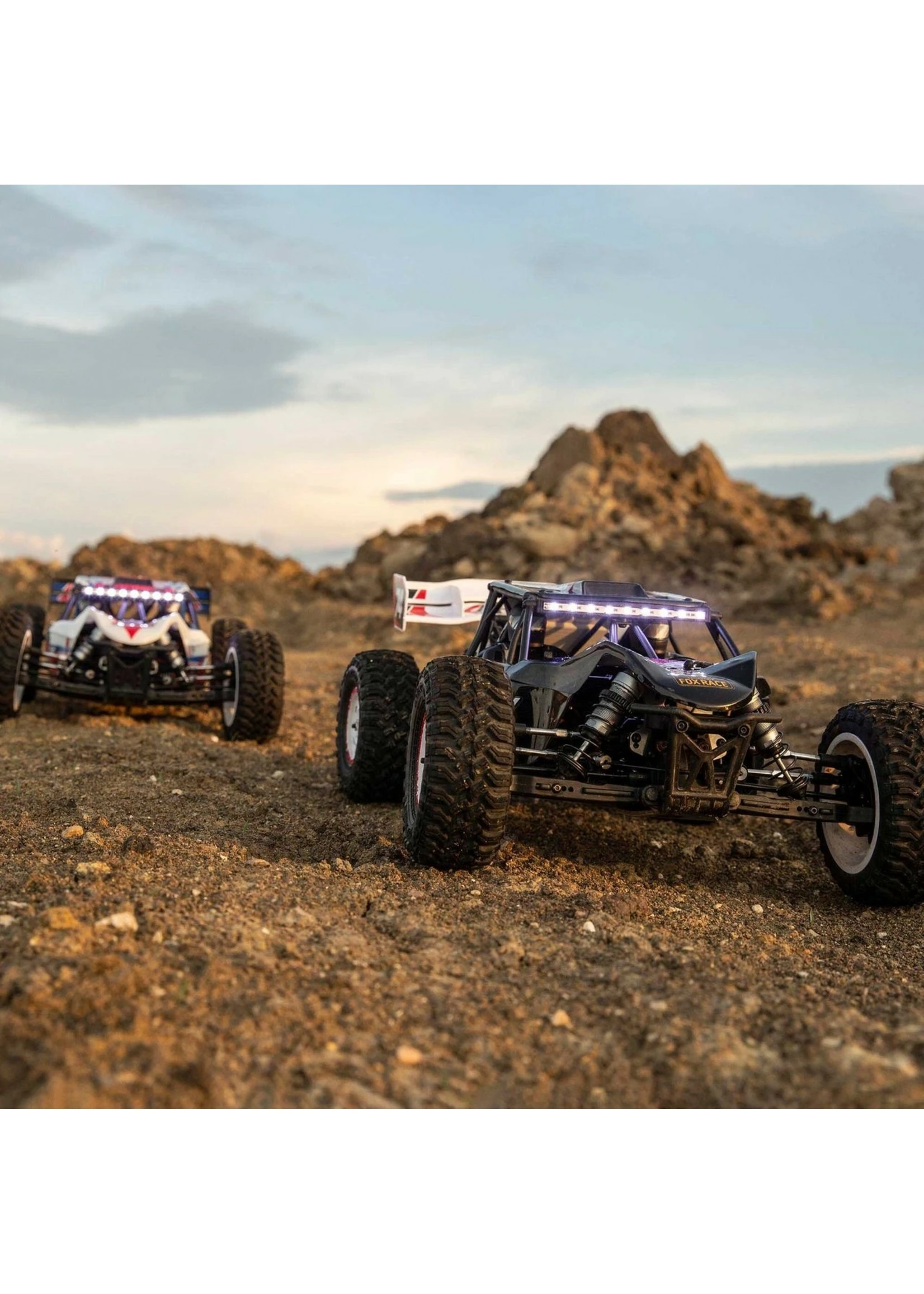 LOSI 1/10 Tenacity DB Pro 4wd RTR - Fox Racing - Image 12