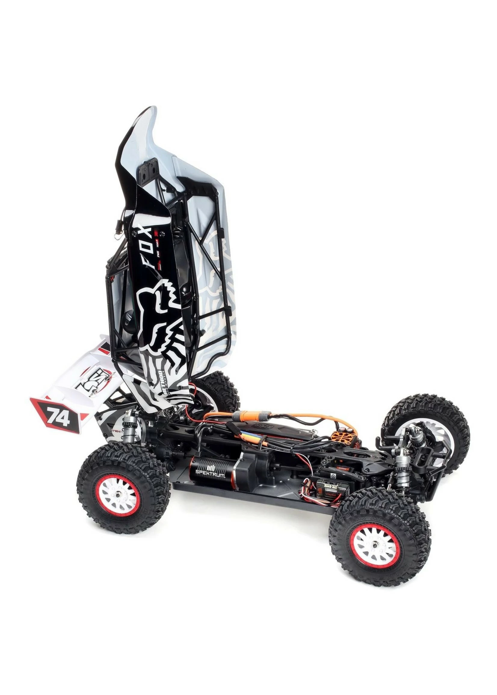 LOSI 1/10 Tenacity DB Pro 4wd RTR - Fox Racing - Image 4