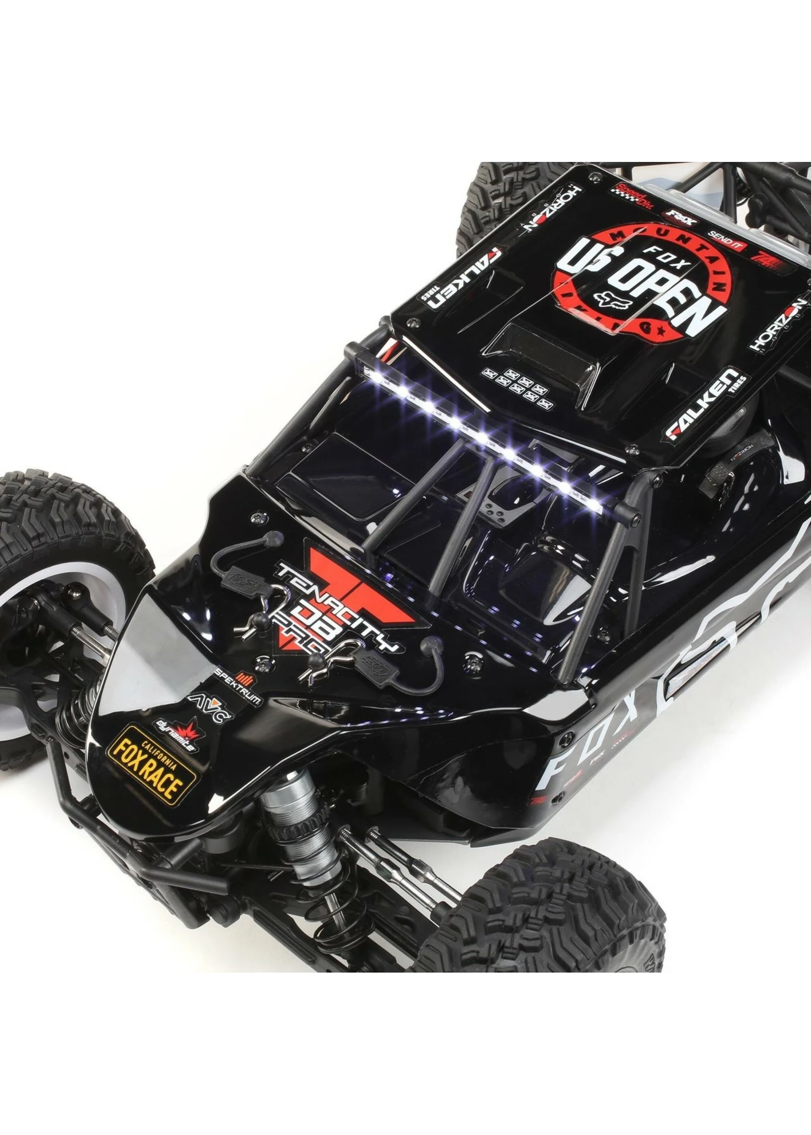 LOSI 1/10 Tenacity DB Pro 4wd RTR - Fox Racing - Image 6