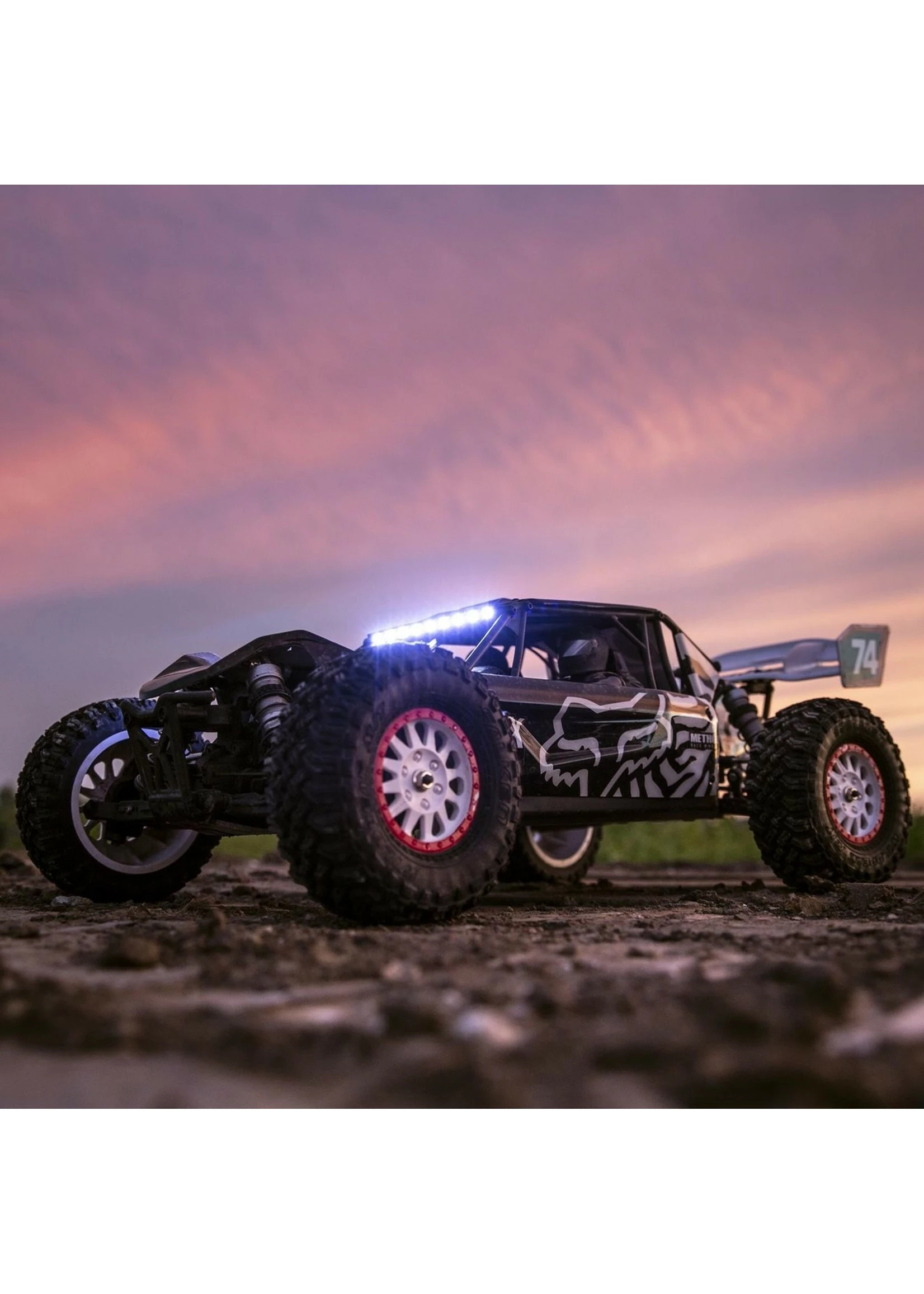 LOSI 1/10 Tenacity DB Pro 4wd RTR - Fox Racing - Image 10