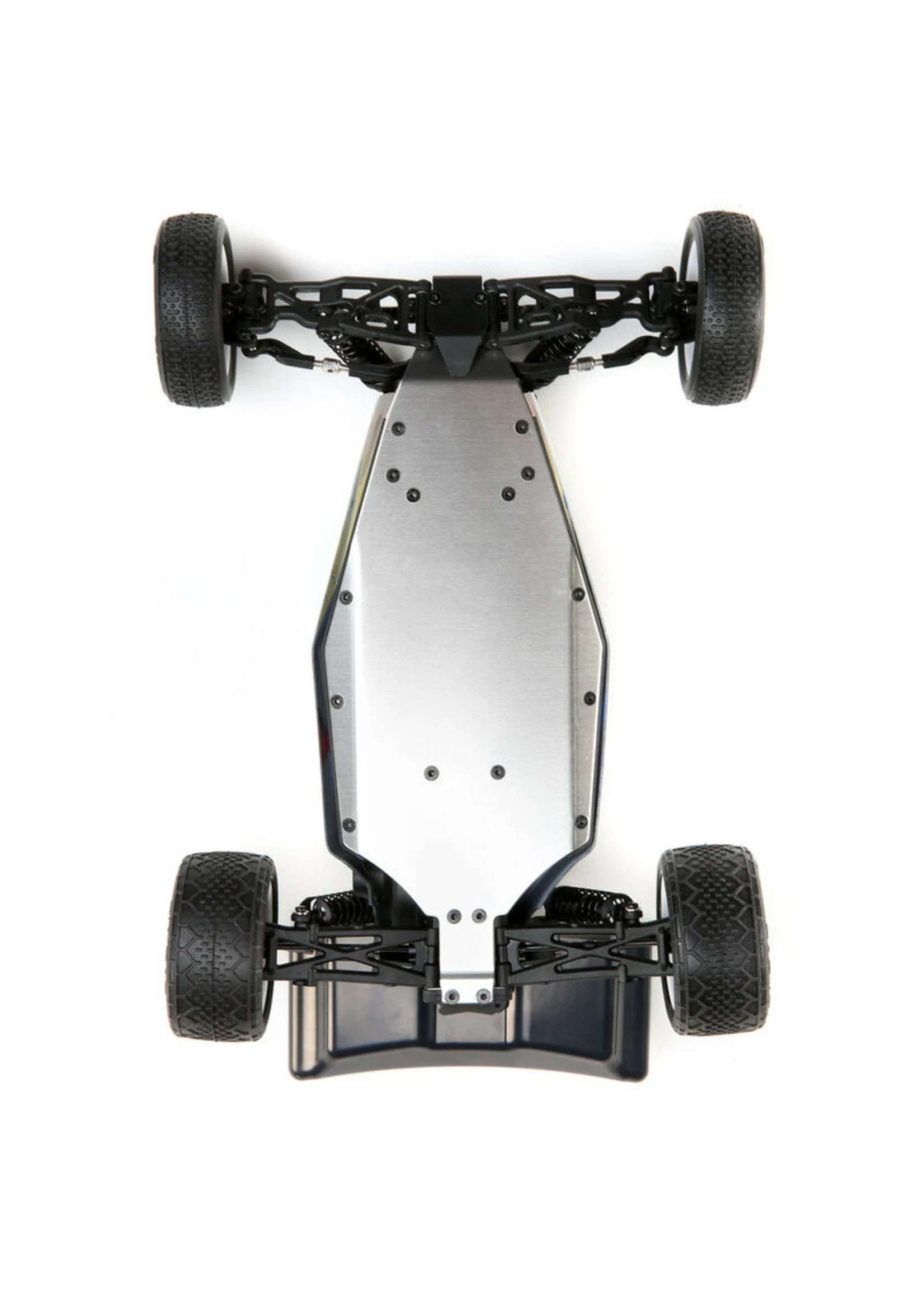 LOSI 1/16 Mini-B Brushed 2WD RTR Buggy - Black/White - Image 12