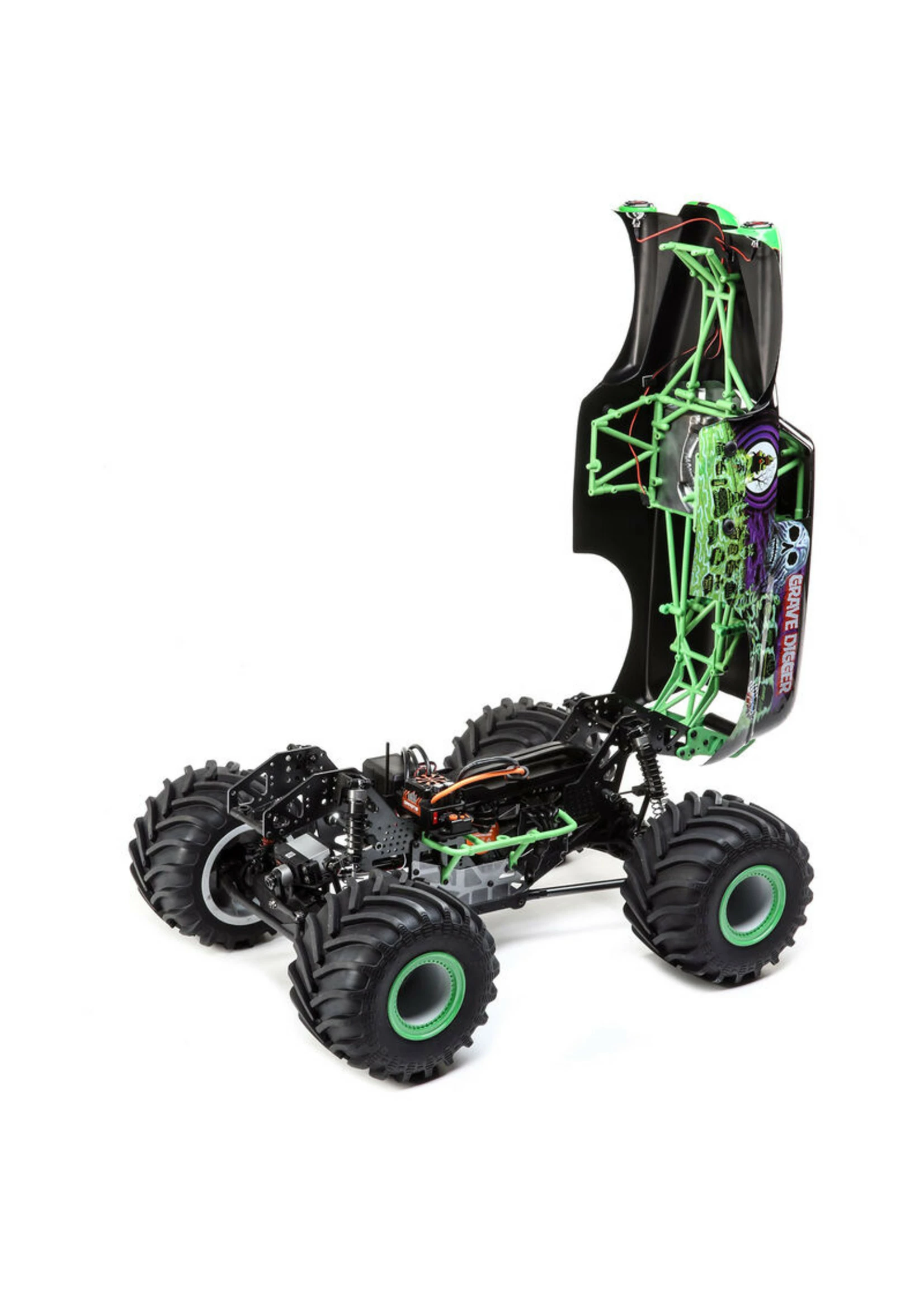 Losi - LMT 4WD Solid Axle Monster Truck RTR - Grave Digger - Image 8