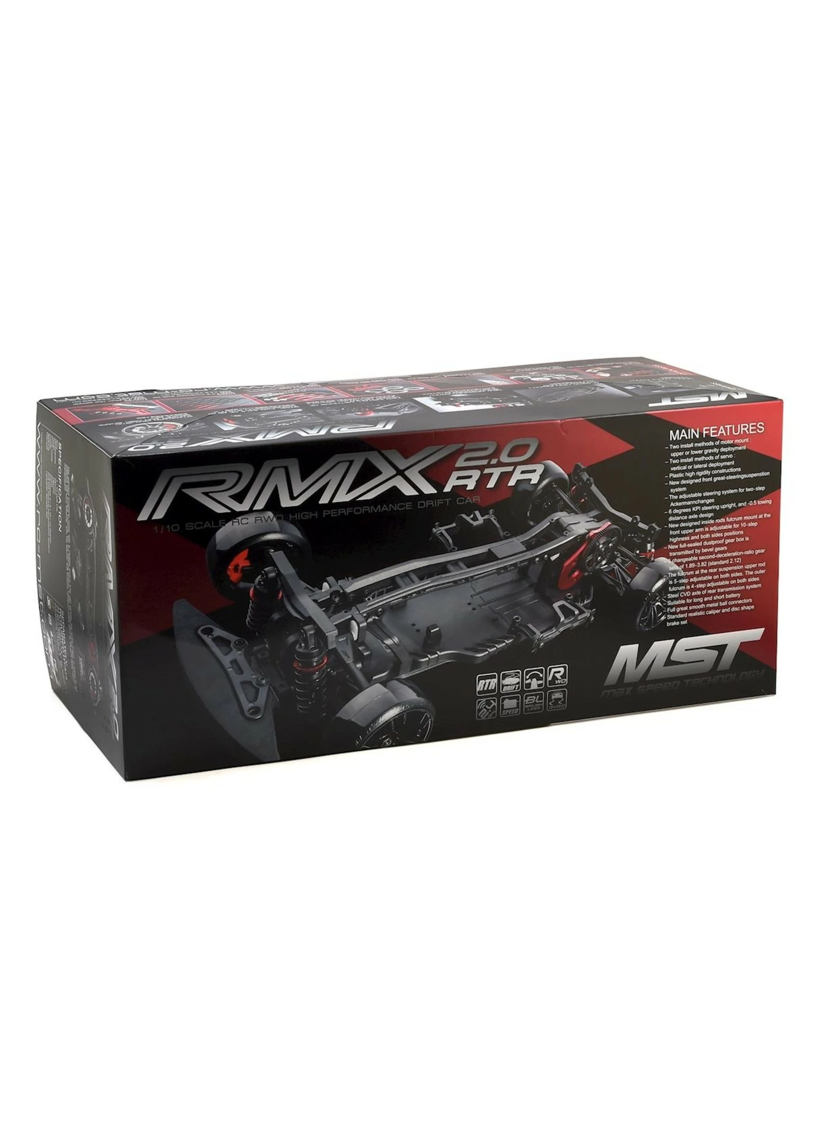 MST MSX 533813 - 1/10 RMX 2.0 W/RTR Nissan R32 GT-R Body - Image 7