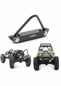 Power Hobby BPHSCX2408 - SCX24 Deadbolt Jeep Aluminum Front Bumper