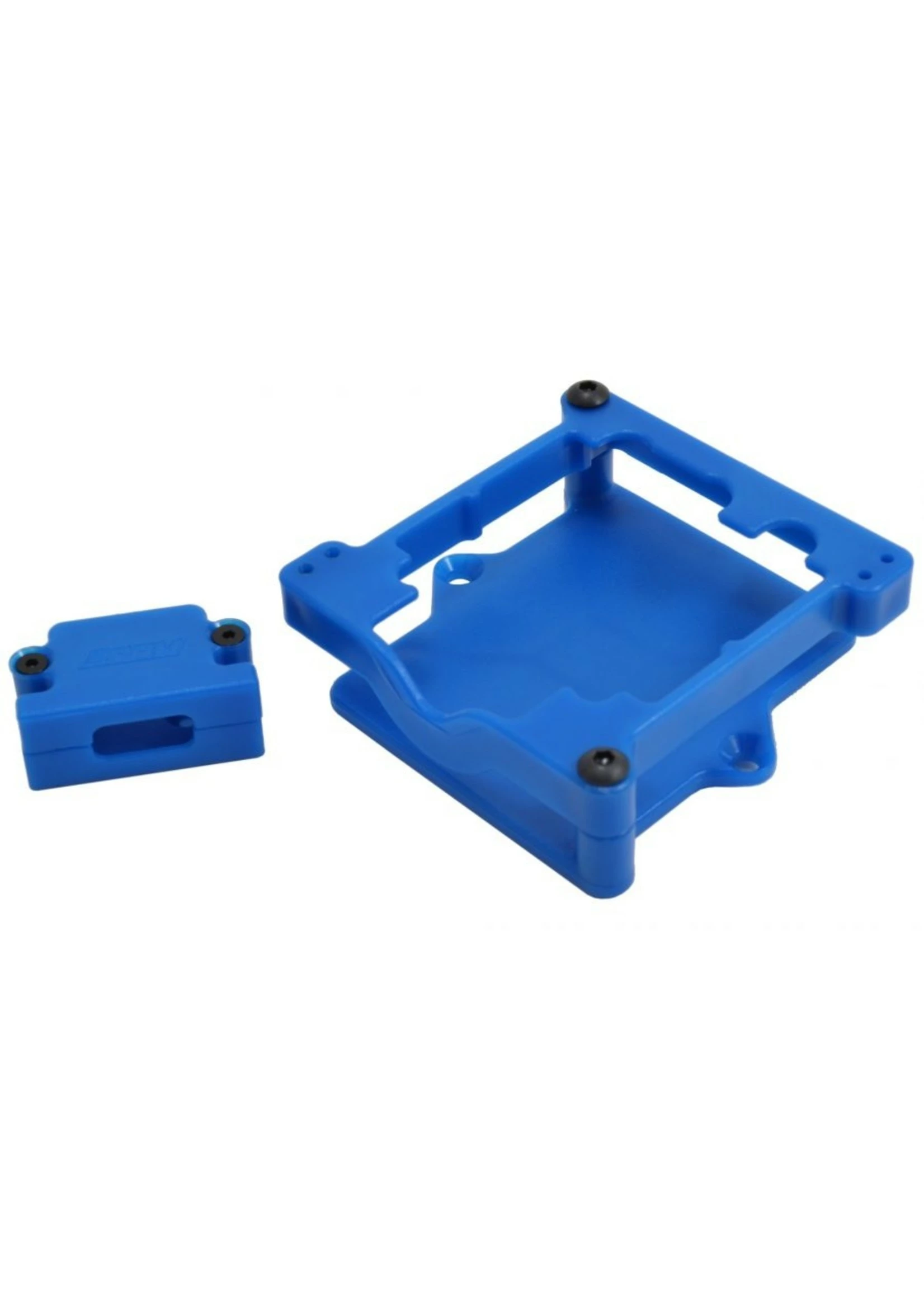 RPM 73275 - ESC Cage For Castle Sidewinder 3 & Sidewinder SCT - Blue