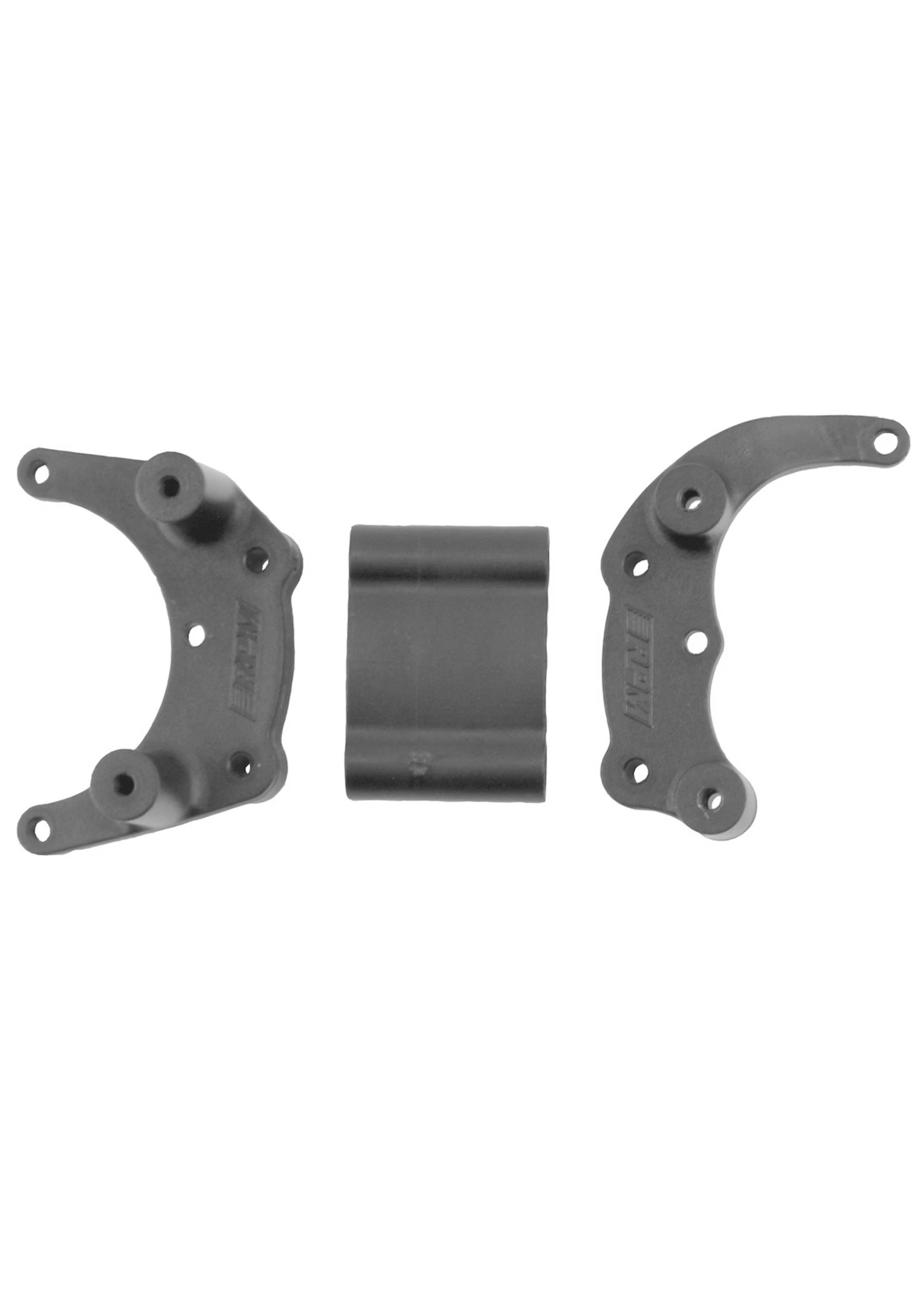 RPM 80902 - Rear Bumper Mount Black Slash 2WD - Black