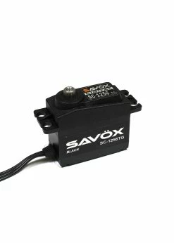 Savox SAVSC1256TG-BE - Black Edition Standard Size Coreless Digital Servo 0.15sec / 277oz @ 6V