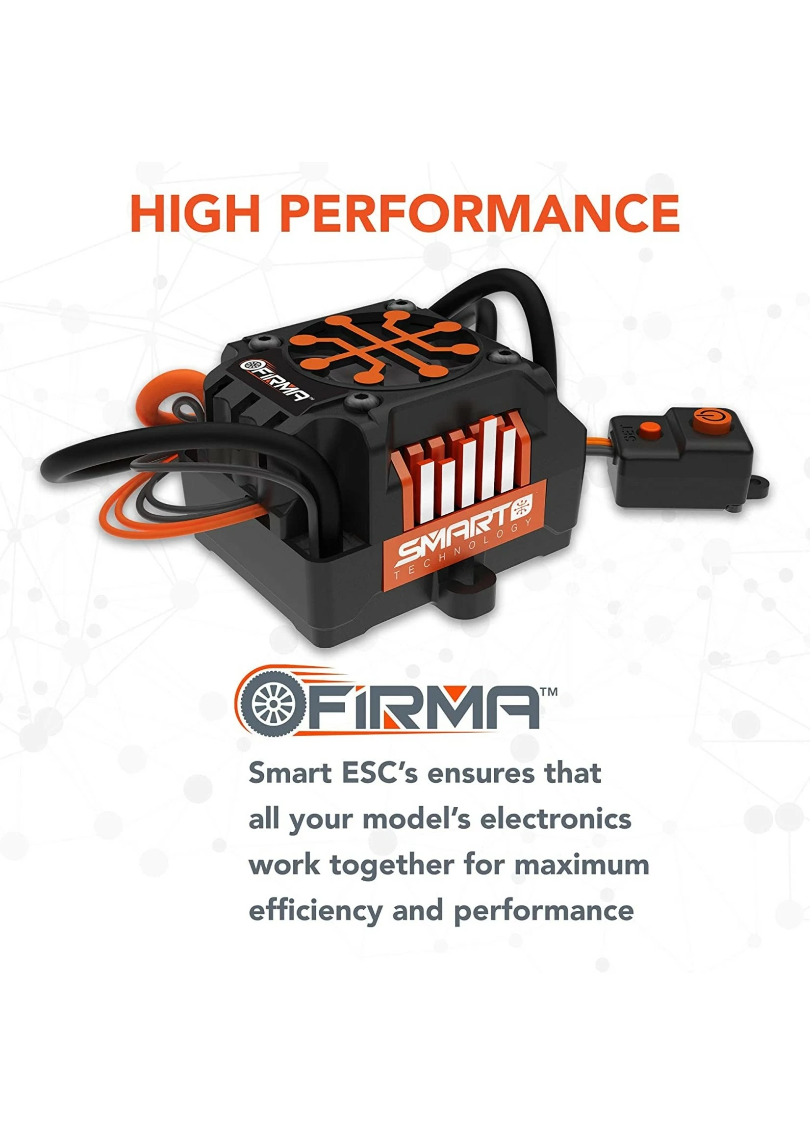 Spektrum SPMXSE1040RX - Firma 40amp Brushed Smart 2-in-1 ESC & Receiver - Image 5