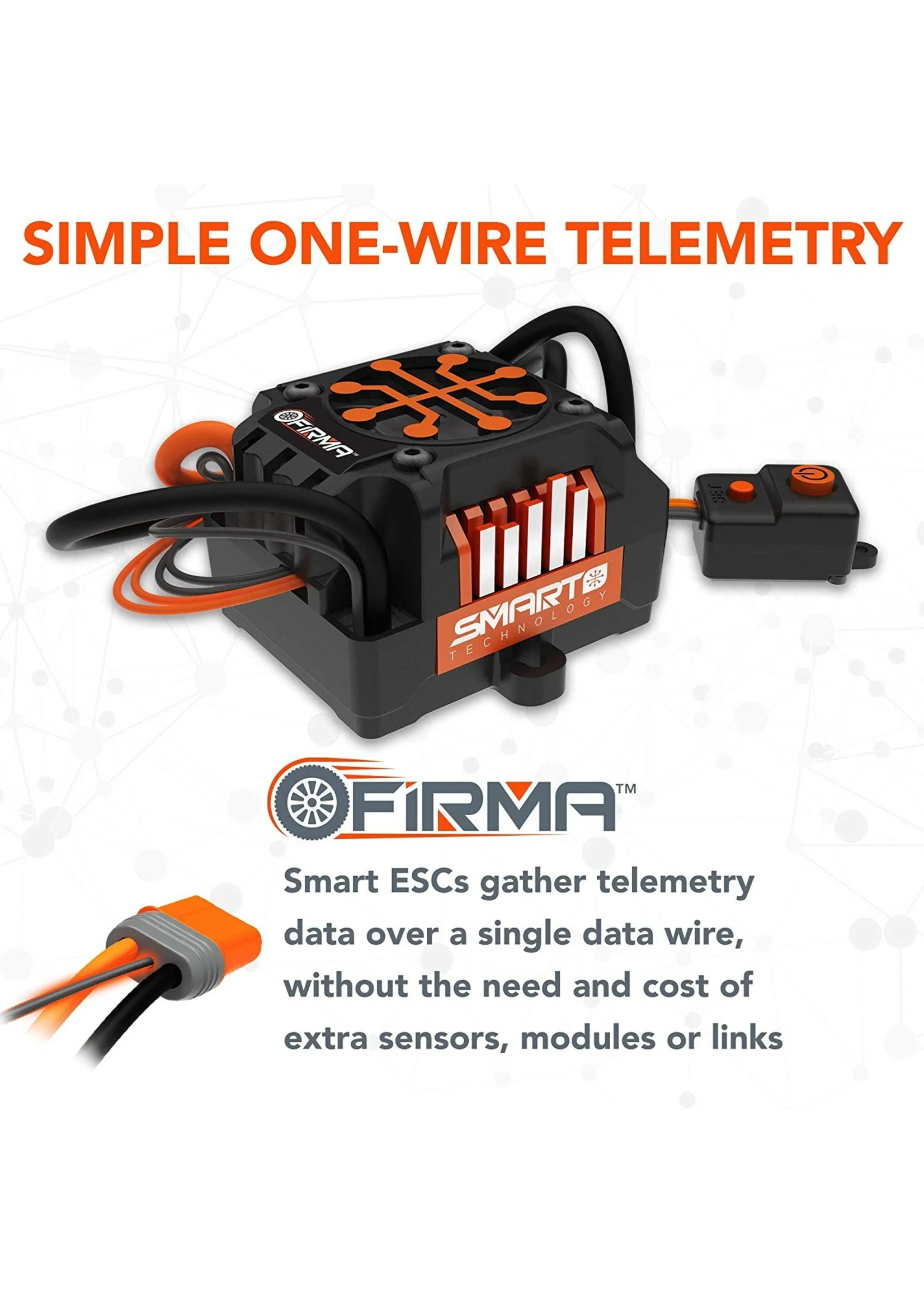 Spektrum SPMXSE1150 - Firma 150 Amp Brushless Smart ESC - 3S-6S - Image 5