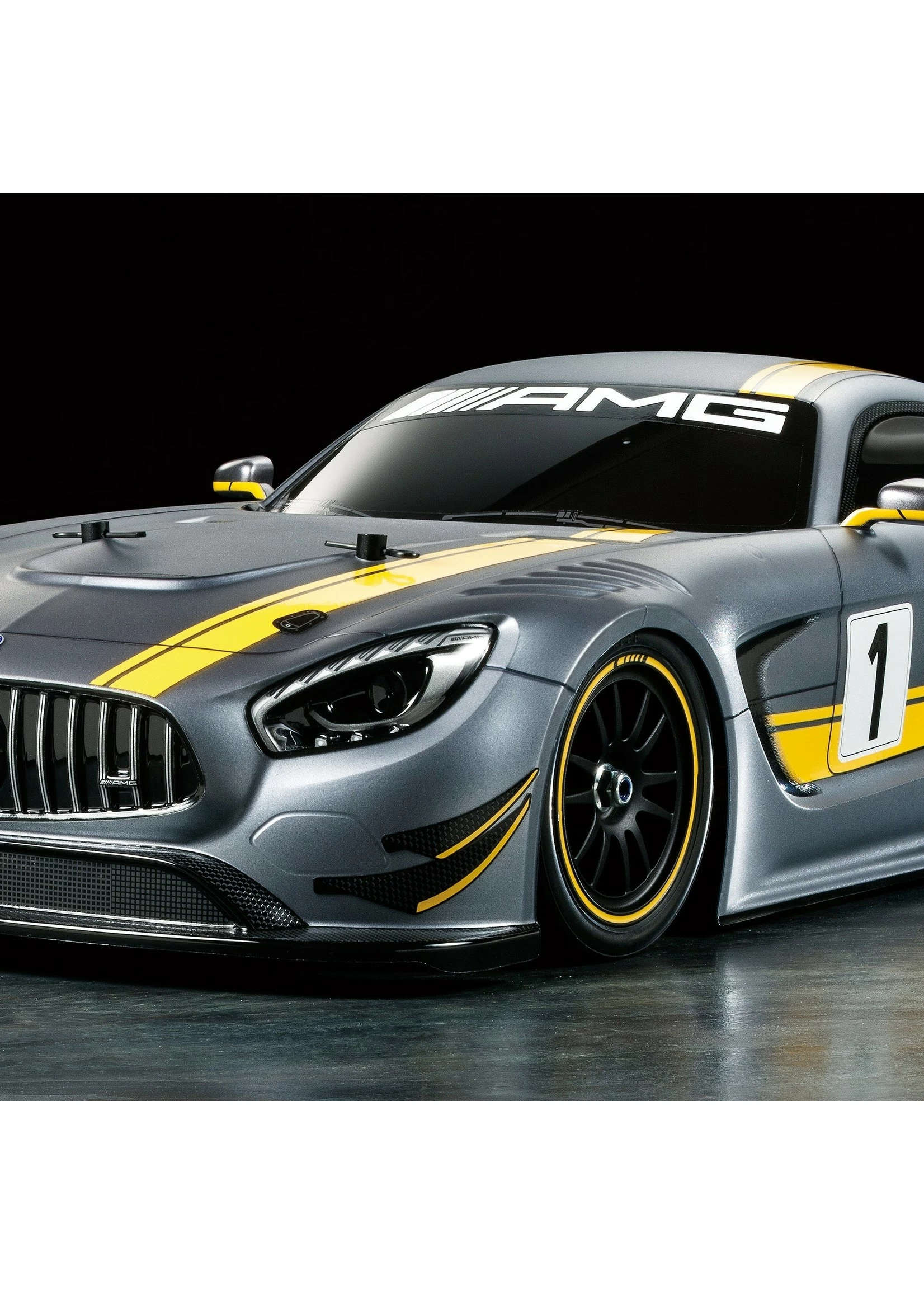 Tamiya 1/10 Mercedes AMG GT3 - TT-02 Chassis Kit - Image 3