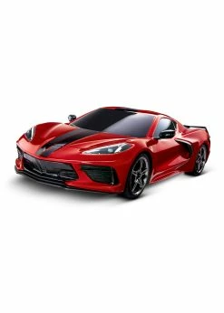 Traxxas 1/10 4-Tec 3.0 C8 Corvette Stingray AWD RTR Supercar - Red