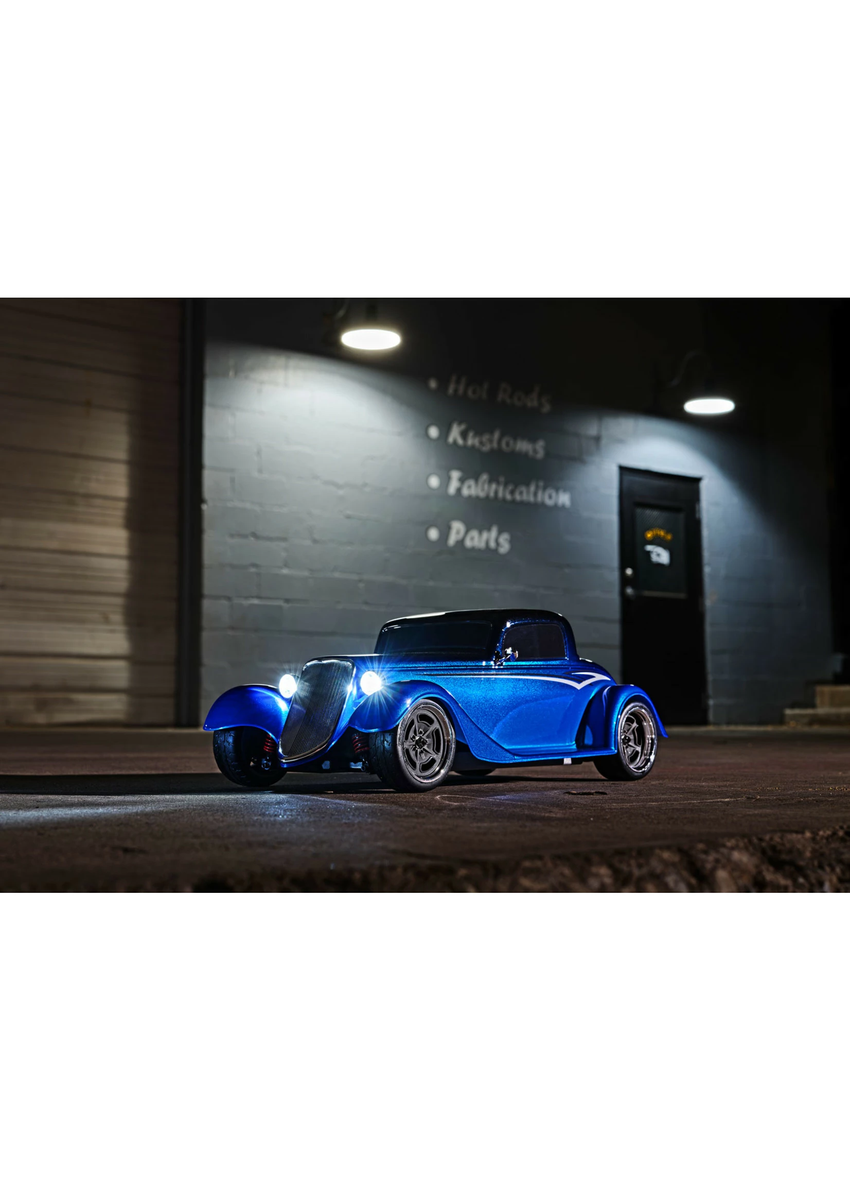 Traxxas 1/10 4-Tec 3.0 Factory Five '33 Hot Rod Coupe RTR - Blue - Image 12