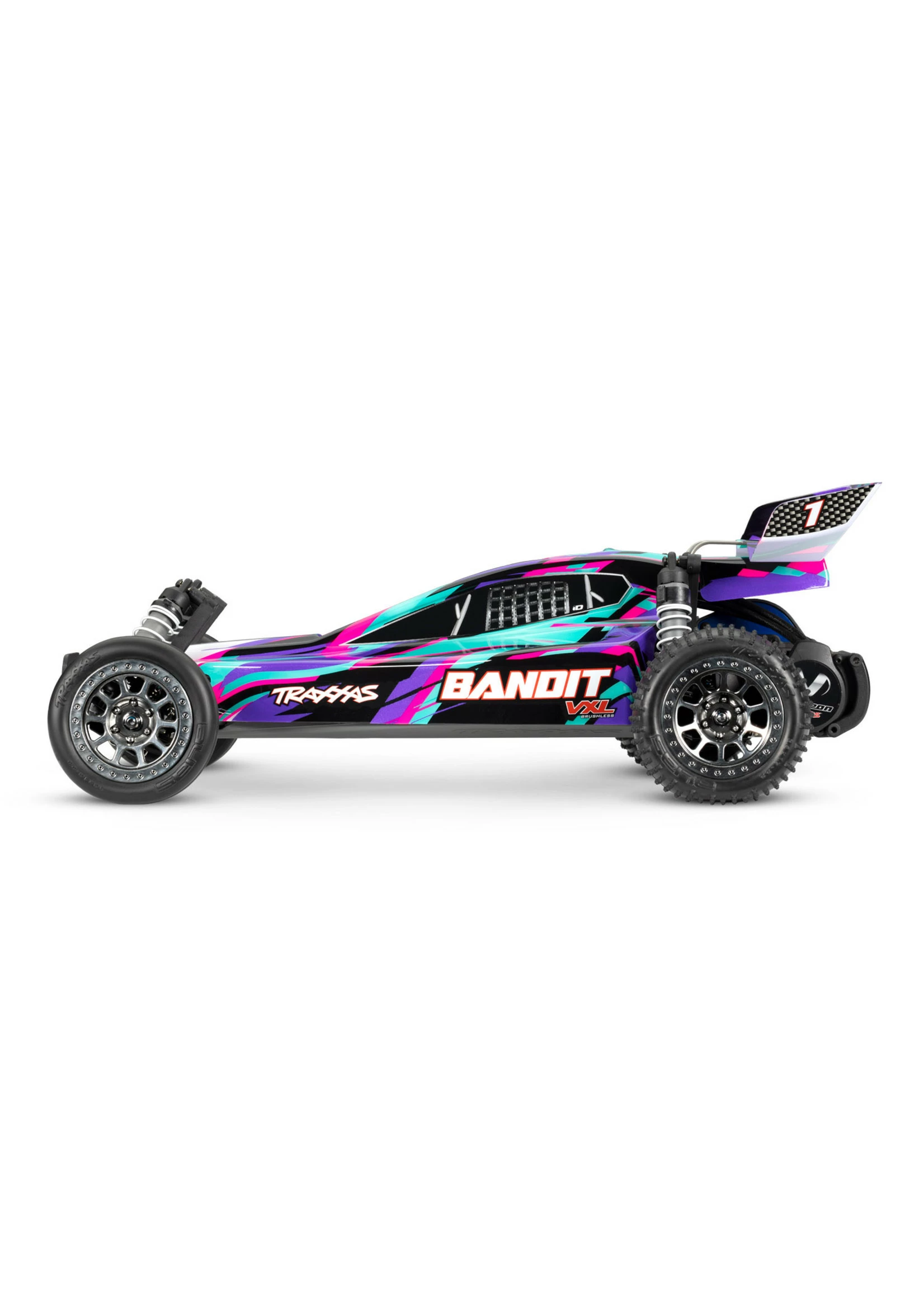 Traxxas 1/10 Bandit VXL RTR Buggy With Magnum 272R - Purple - Image 4