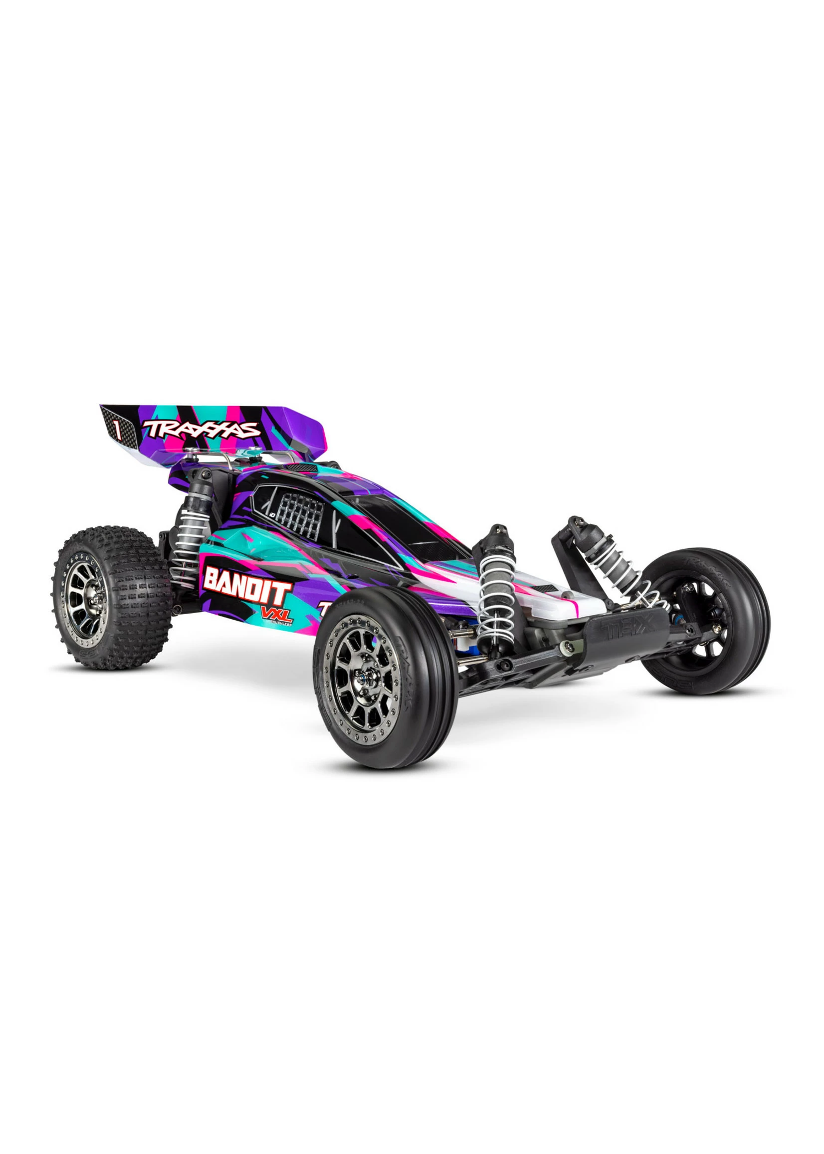 Traxxas 1/10 Bandit VXL RTR Buggy With Magnum 272R - Purple