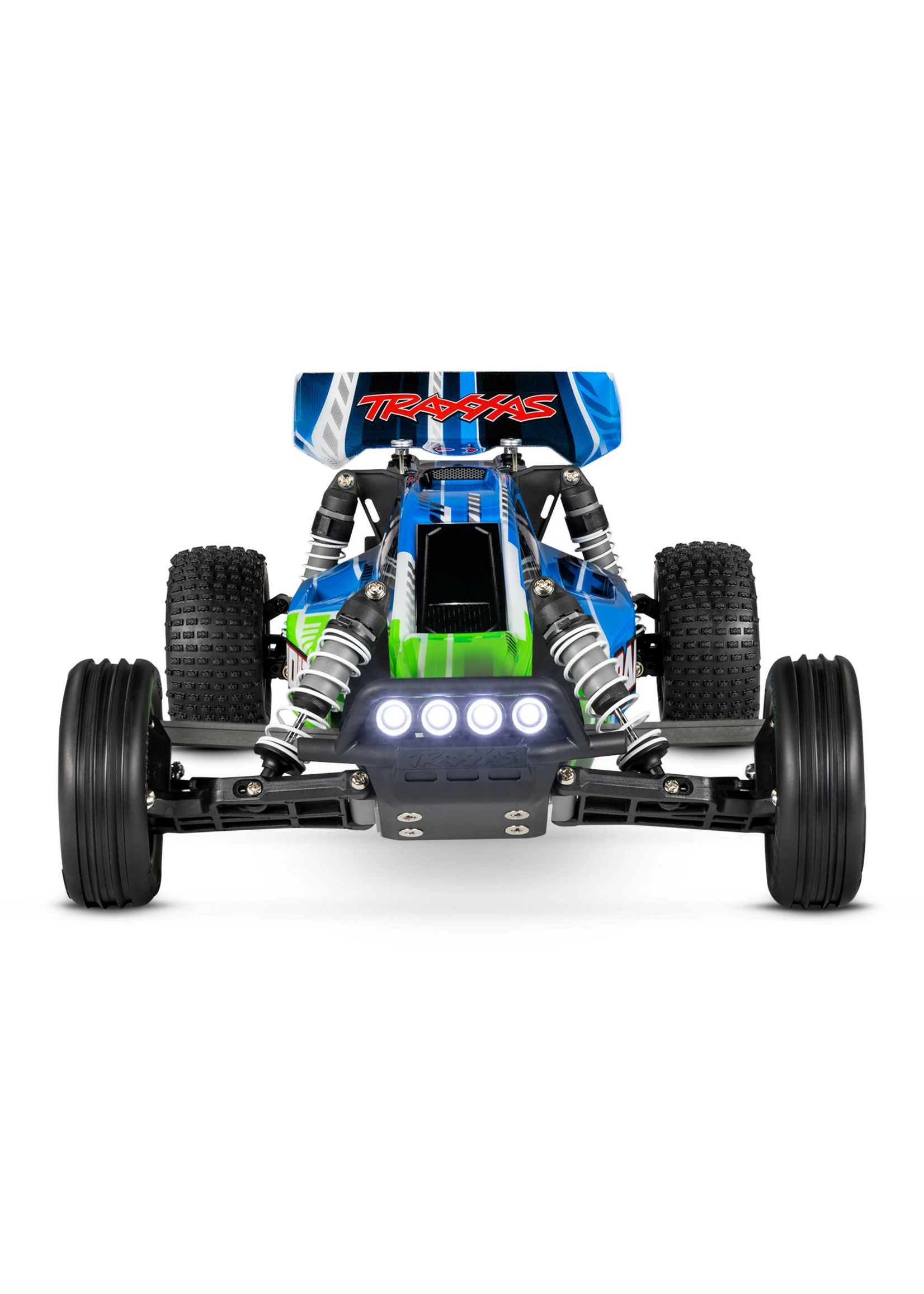 Traxxas 1/10 BanditĀ® XL-5 2WD RTR Off-Road Buggy - Green/Blue - Image 2