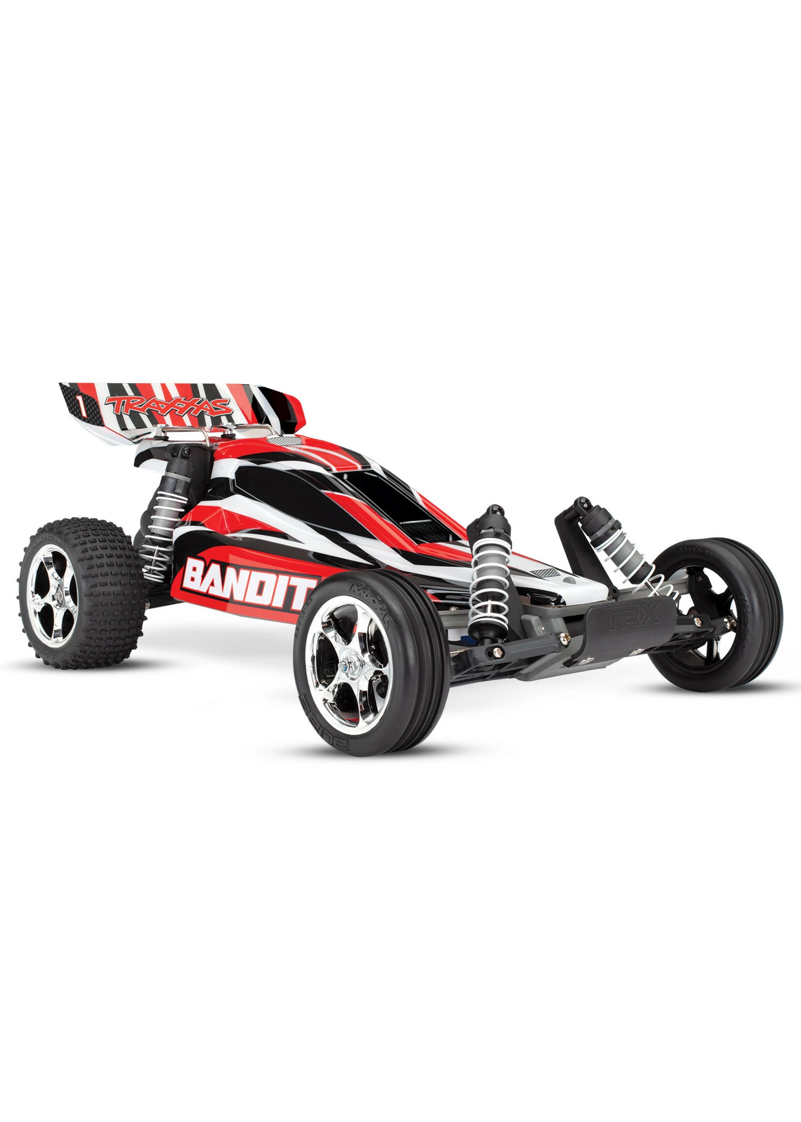 Traxxas 1/10 Bandit XL-5 Extreme Sport Electric Buggy RTR - Red - Image 2