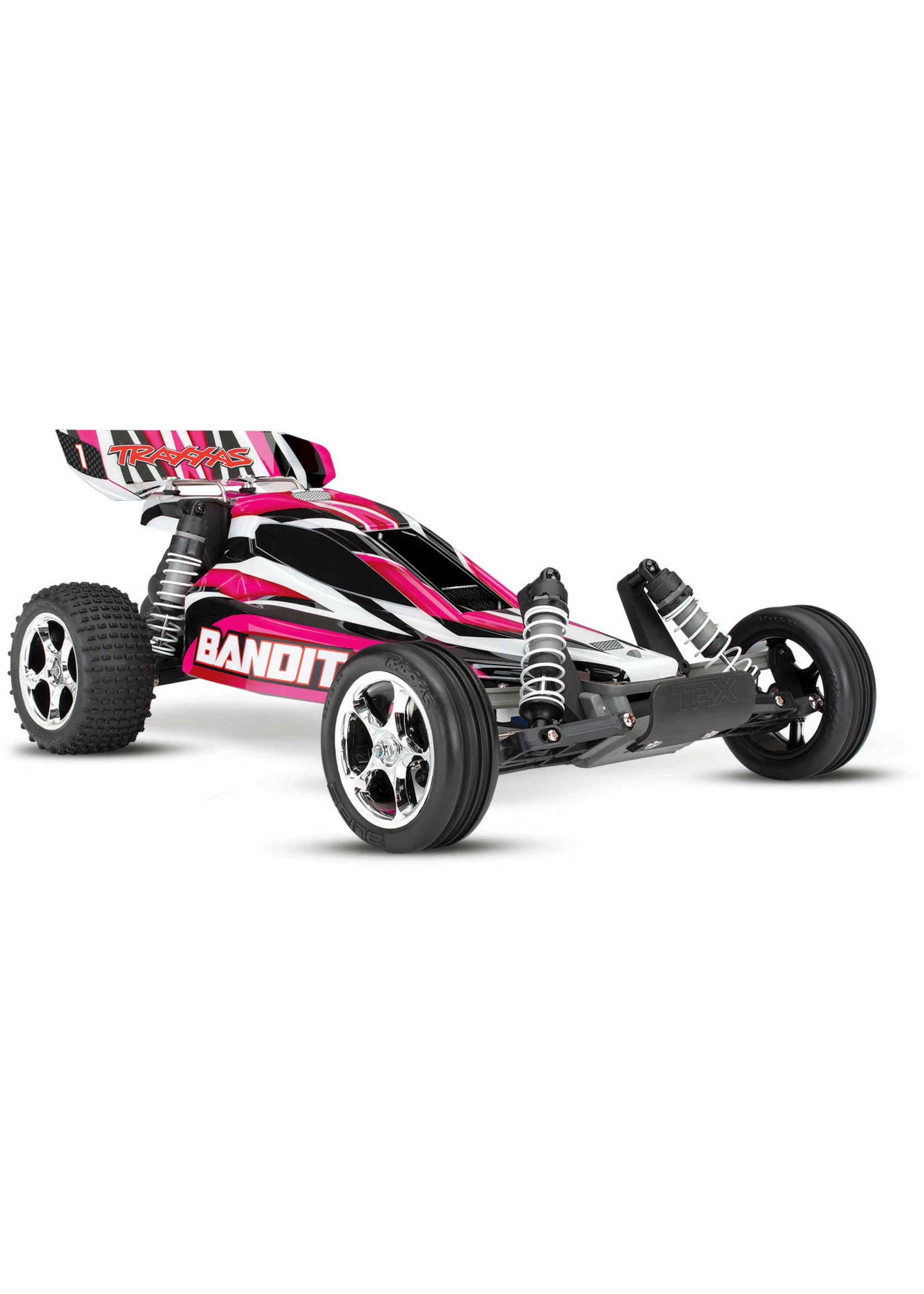 Traxxas 1/10 Bandit XL-5 Extreme Sport Electric Buggy RTR - Pink - Image 2