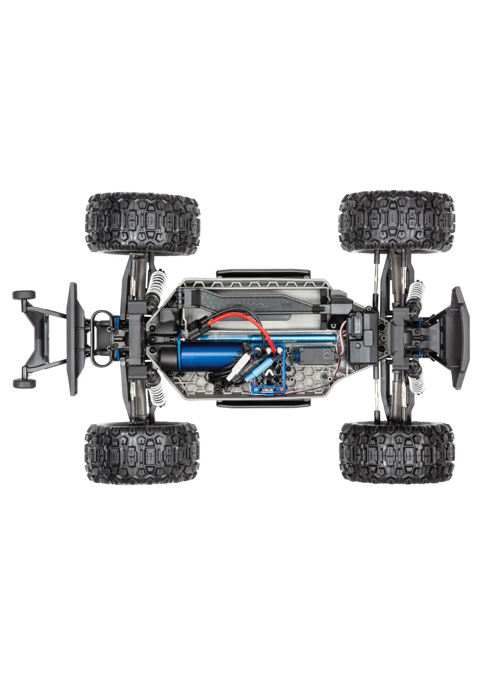 Traxxas 1/10 Hoss 4X4 VXL RTR Monster Truck - Shadow Red - Image 4