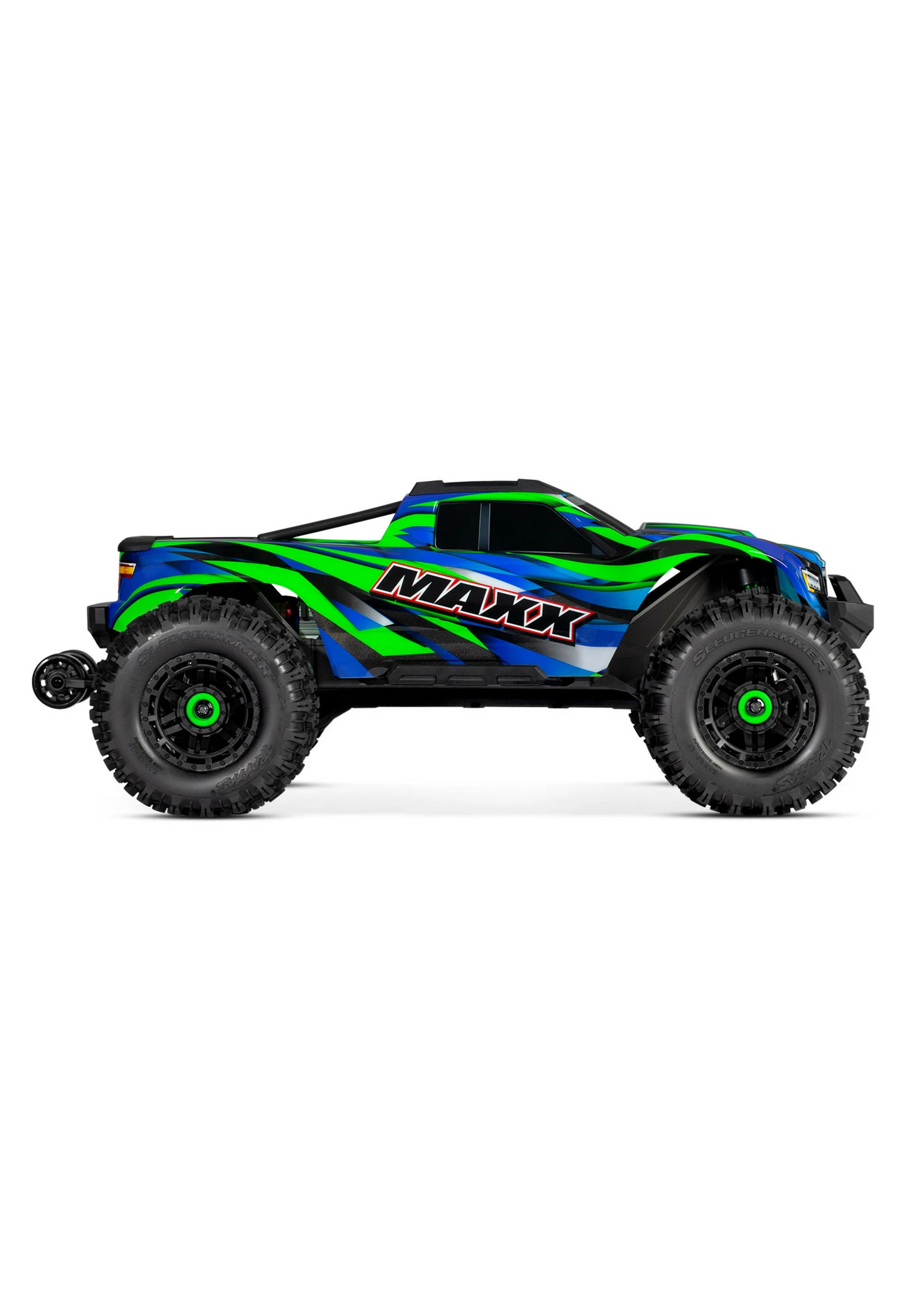 Traxxas 1/10 Maxx RTR Monster Truck With WideMaxx - Green - Image 2