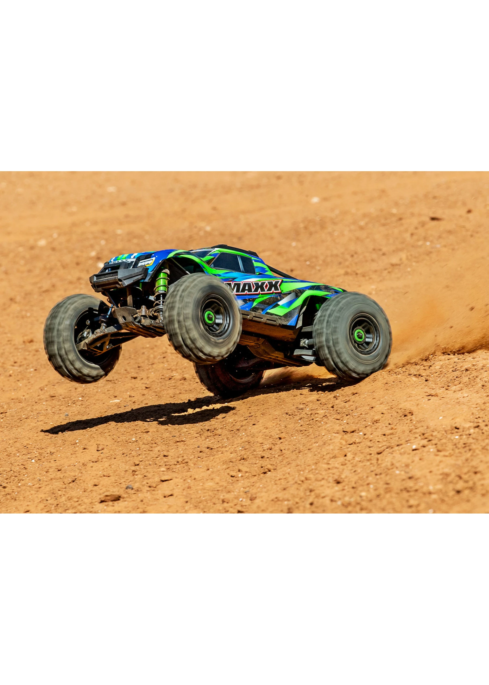 Traxxas 1/10 Maxx RTR Monster Truck With WideMaxx - Green - Image 7