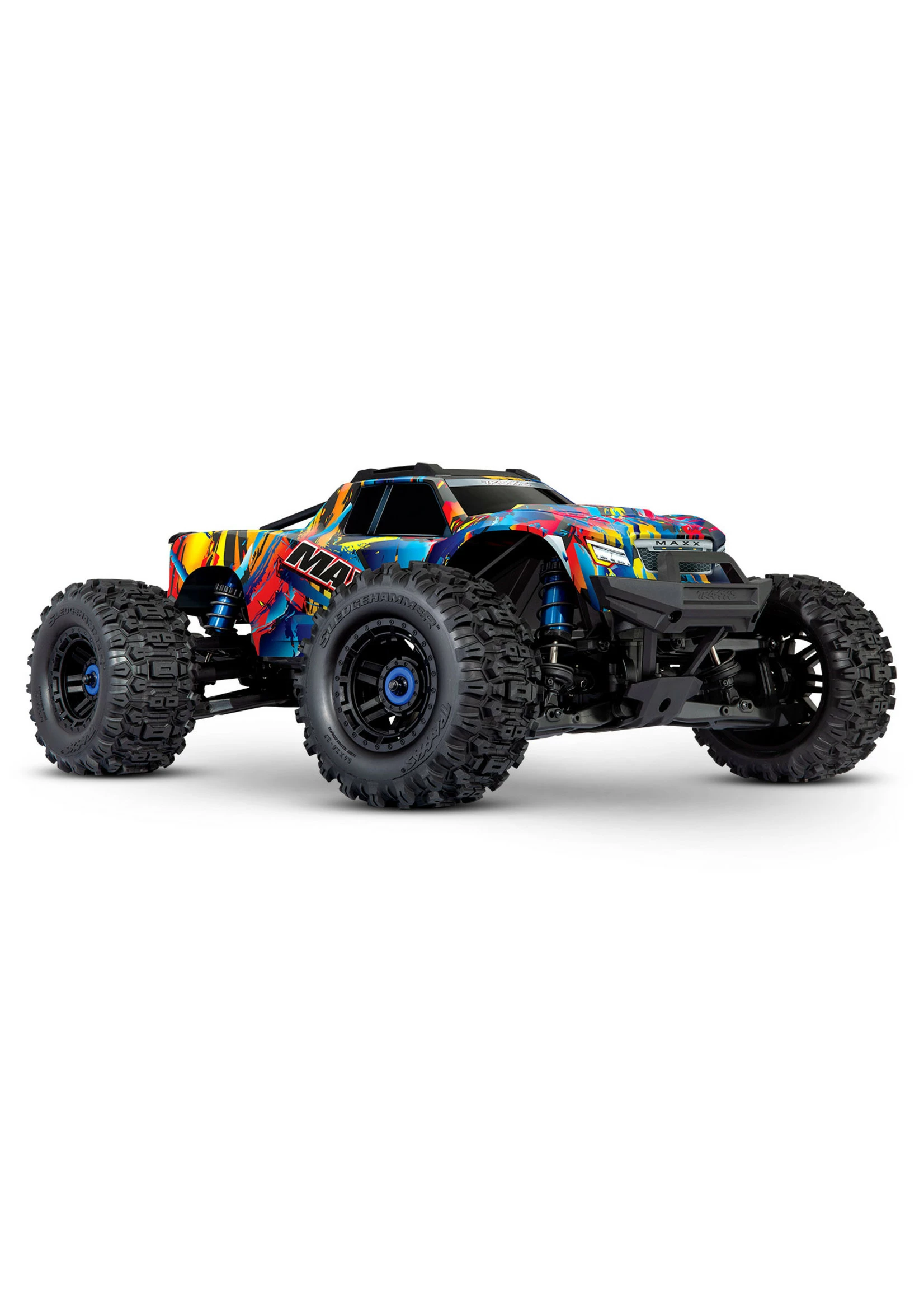 Traxxas 1/10 Maxx RTR Monster Truck With WideMaxx - Rock N' Roll
