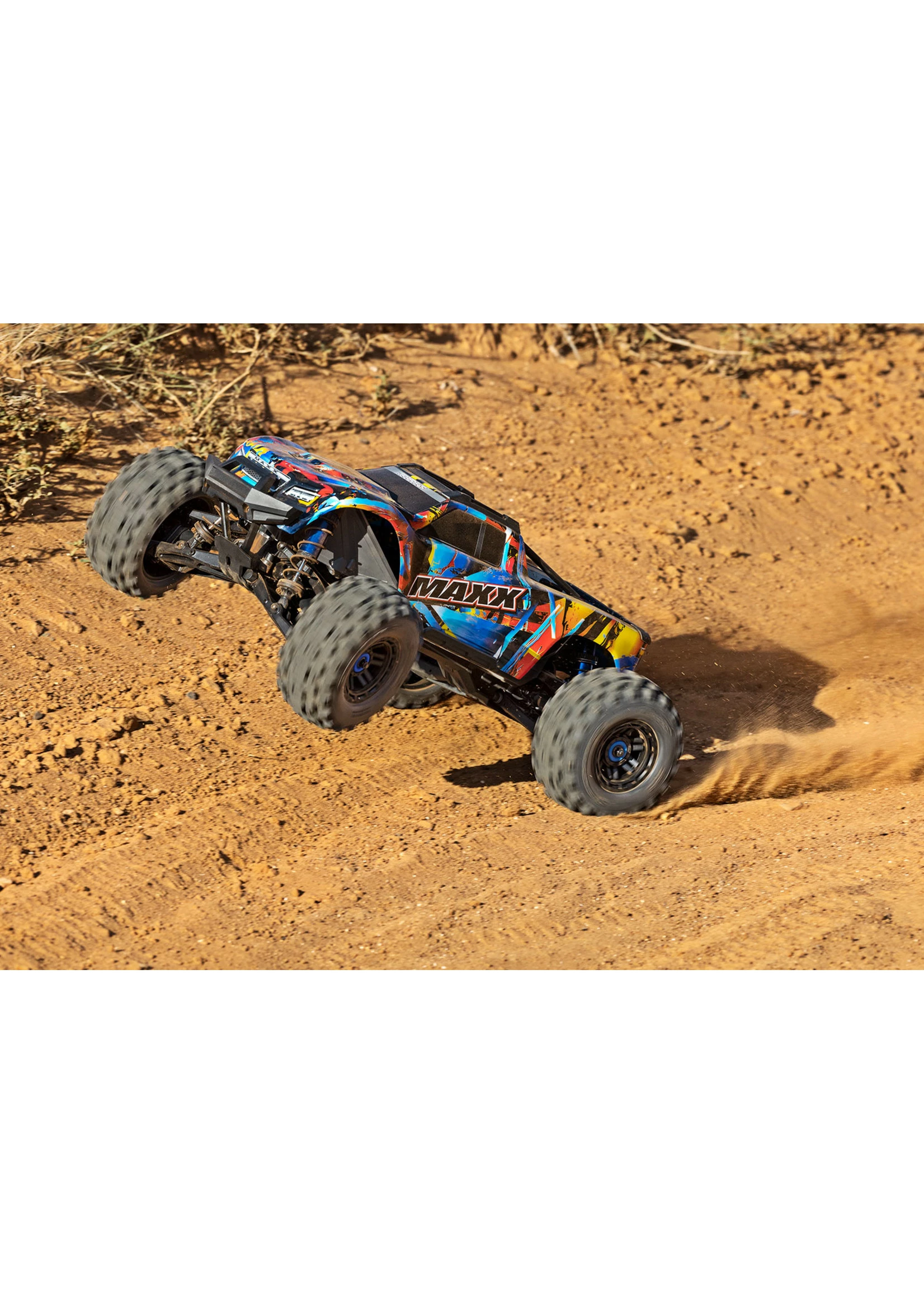 Traxxas 1/10 Maxx RTR Monster Truck With WideMaxx - Rock N' Roll - Image 6