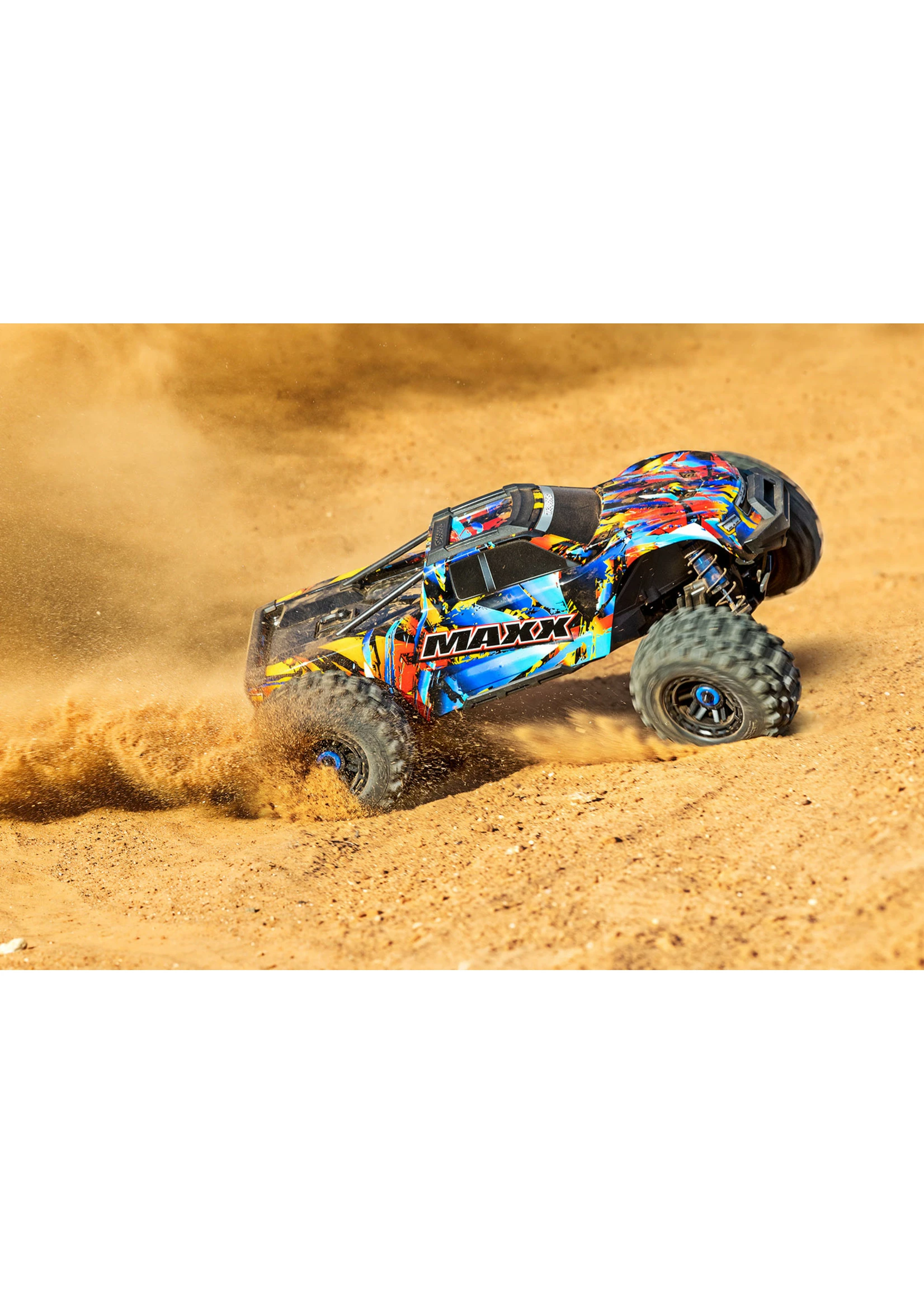 Traxxas 1/10 Maxx RTR Monster Truck With WideMaxx - Rock N' Roll - Image 7