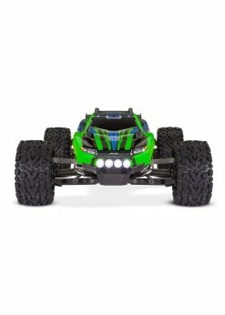Traxxas 1/10 Rustler 4X4 RTR Stadium Truck With Lights - Green