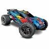 Traxxas 1/10 Rustler 4X4 VXL Brushless RTR 4WD Stadium Truck - Red