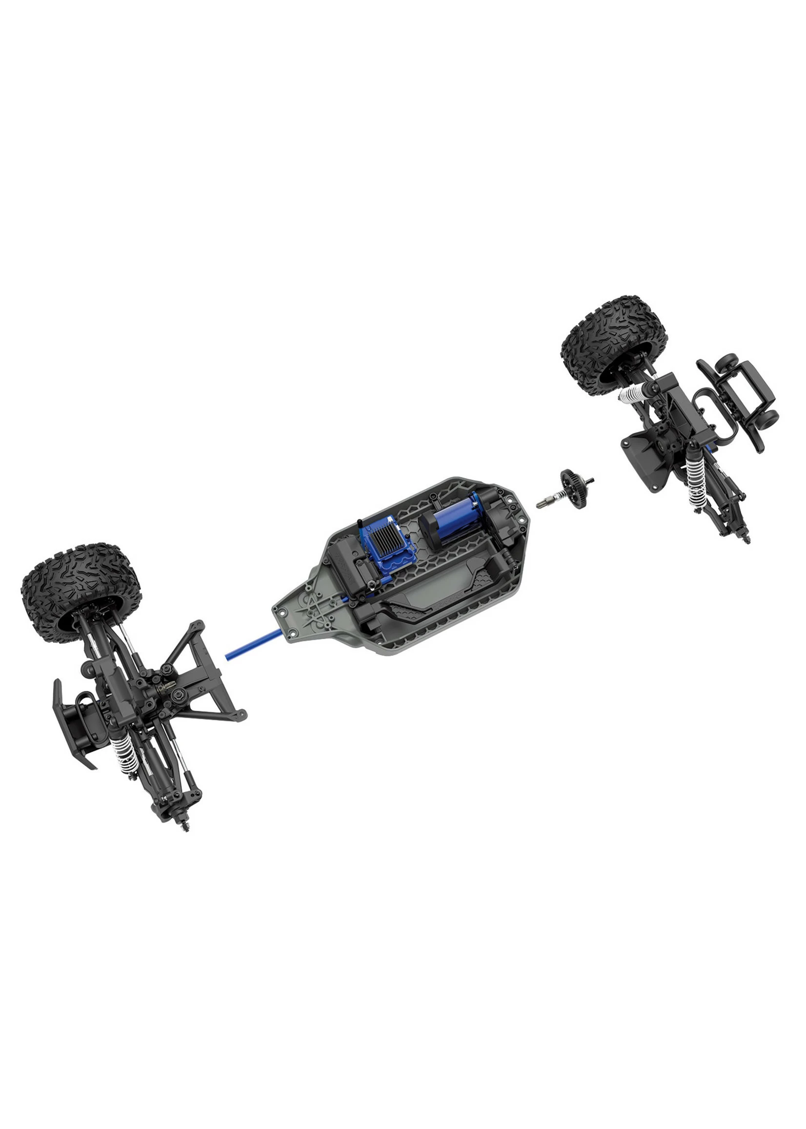 Traxxas 1/10 Rustler 4X4 VXL Brushless RTR 4WD Stadium Truck - Pink - Image 6