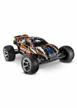 Traxxas 1/10 Rustler VXL 2WD RTR Stadium Truck With Magnum 272R - Orange