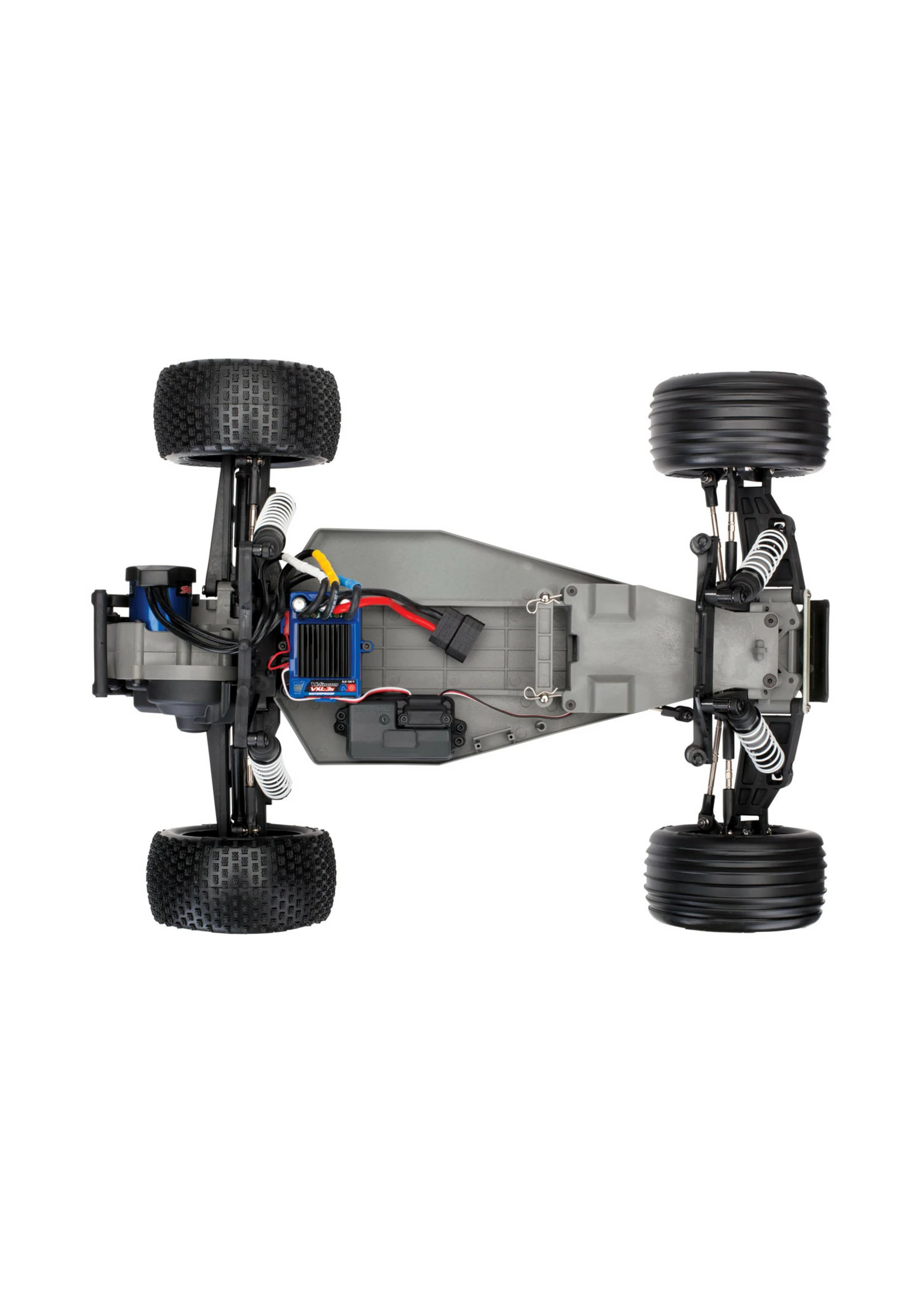 Traxxas 1/10 Rustler VXL RTR 2WD Brushless Stadium Truck - Yellow - Image 5