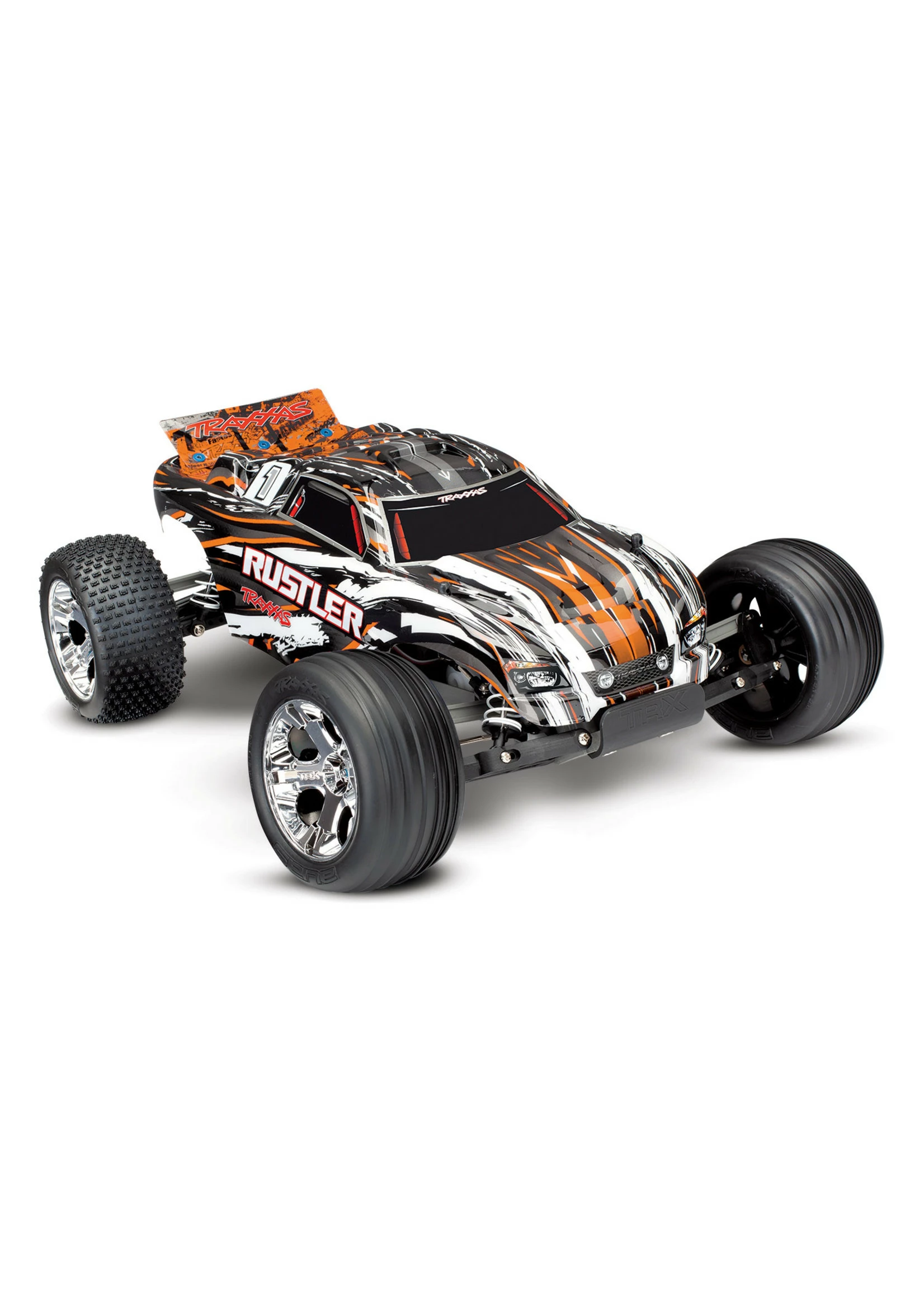 Traxxas 1/10 Rustler XL-5 2WD Stadium Truck - Orange