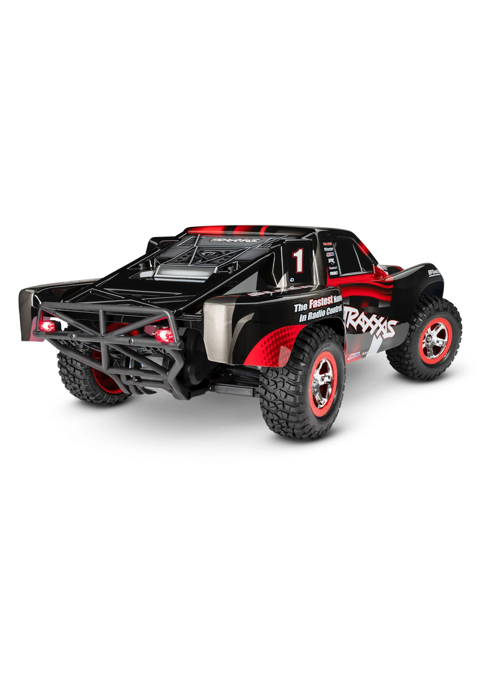 Traxxas 1/10 Slash 2WD RTR Short-Course Race Truck With Lights - Red - Image 4