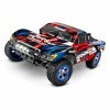 Traxxas 1/10 Slash 2WD RTR Short-Course Race Truck With Lights - Red/Blue