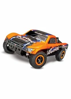 Traxxas 1/10 Slash 4X4 VXL TSM 4WD Brushless RTR Short Course Truck - Orange