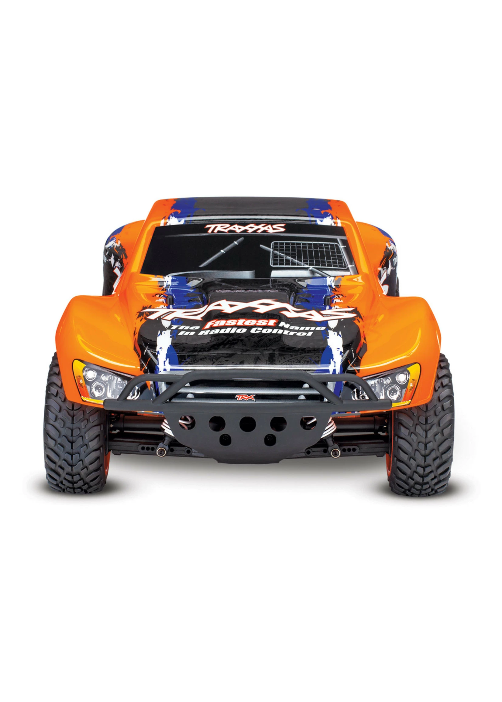Traxxas 1/10 Slash 4X4 VXL TSM 4WD Brushless RTR Short Course Truck - Orange - Image 2