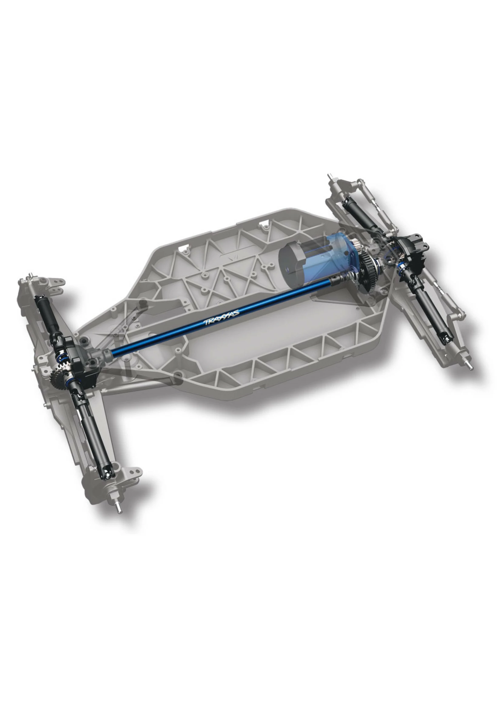 Traxxas 1/10 Slash 4X4 VXL TSM 4WD Brushless RTR Short Course Truck - Orange - Image 4