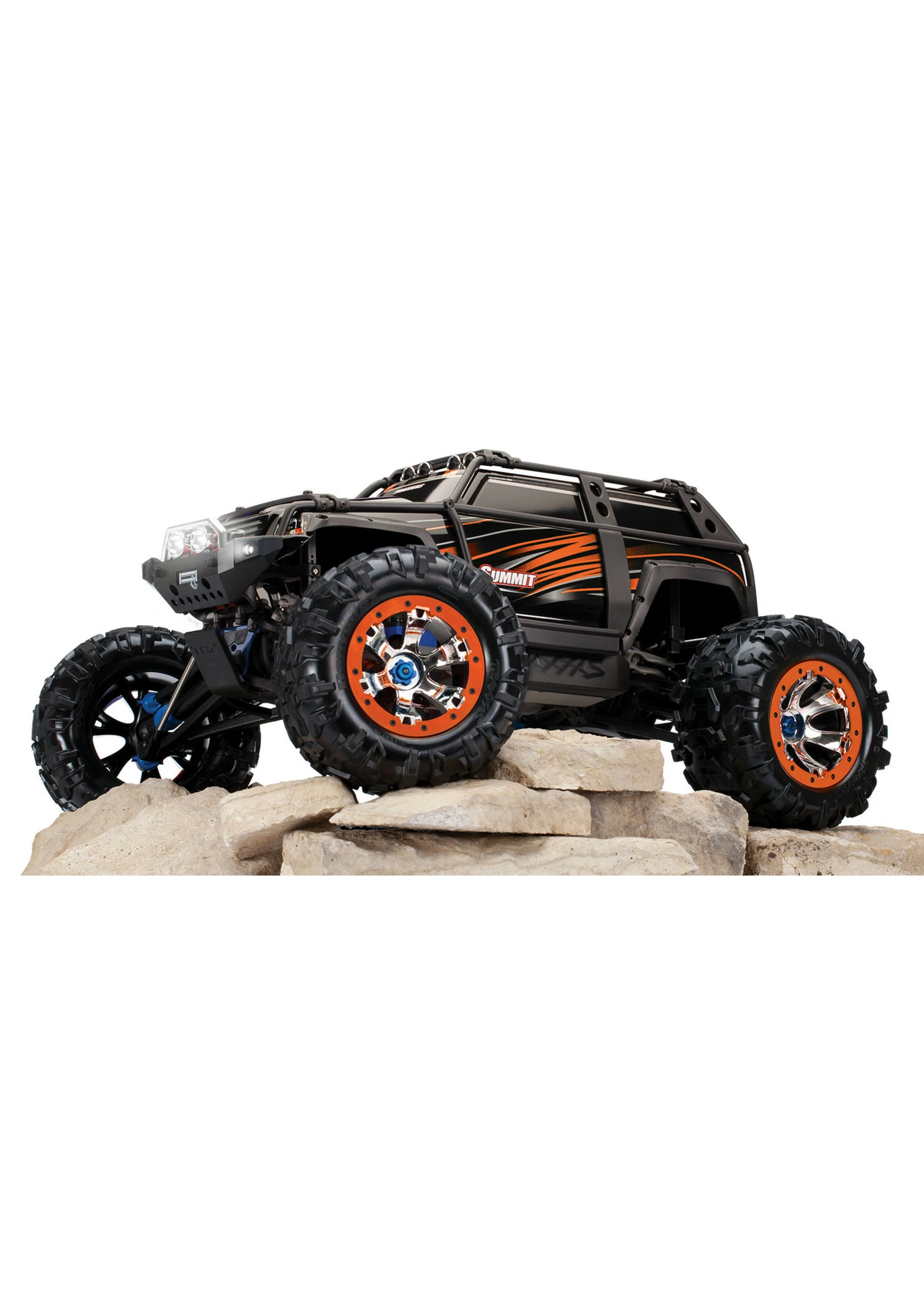 Traxxas 1/10 Summit 4WD Extreme Terrain RTR Monster Truck - Orange - Image 4
