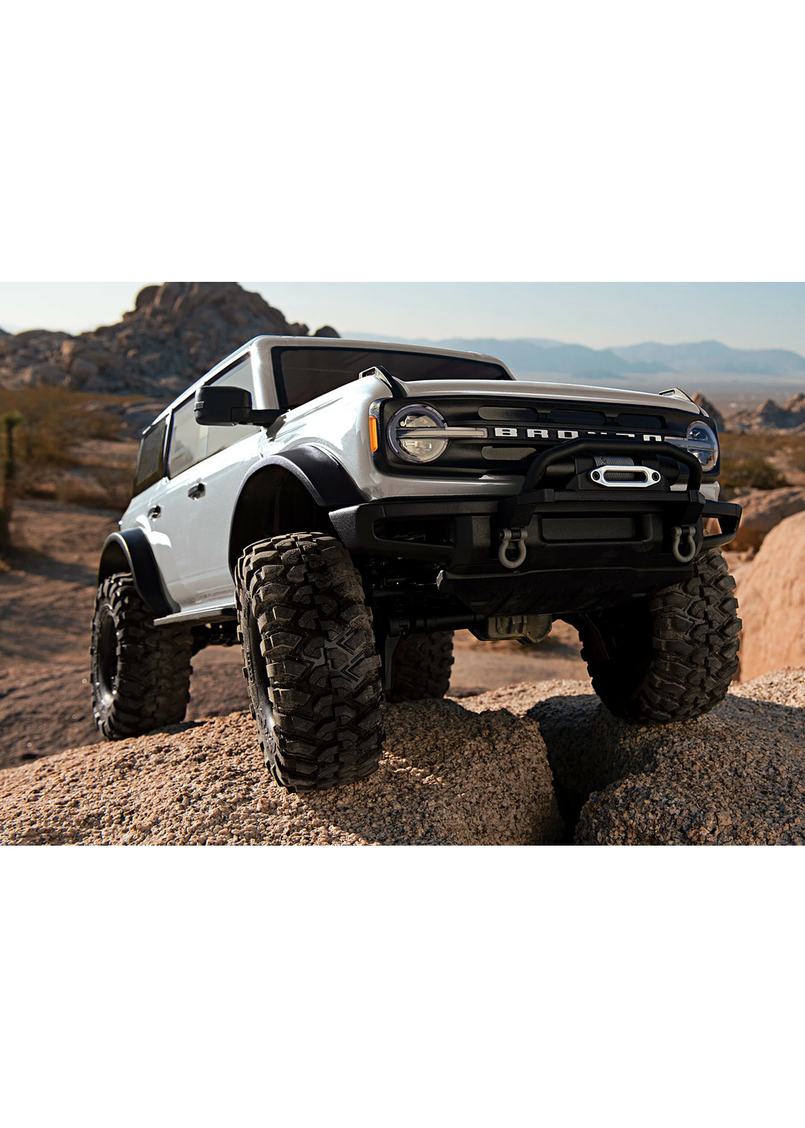 Traxxas 1/10 TRX-4 2021 Bronco Scale And Trail Crawler RTR - Iconic Silver - Image 2