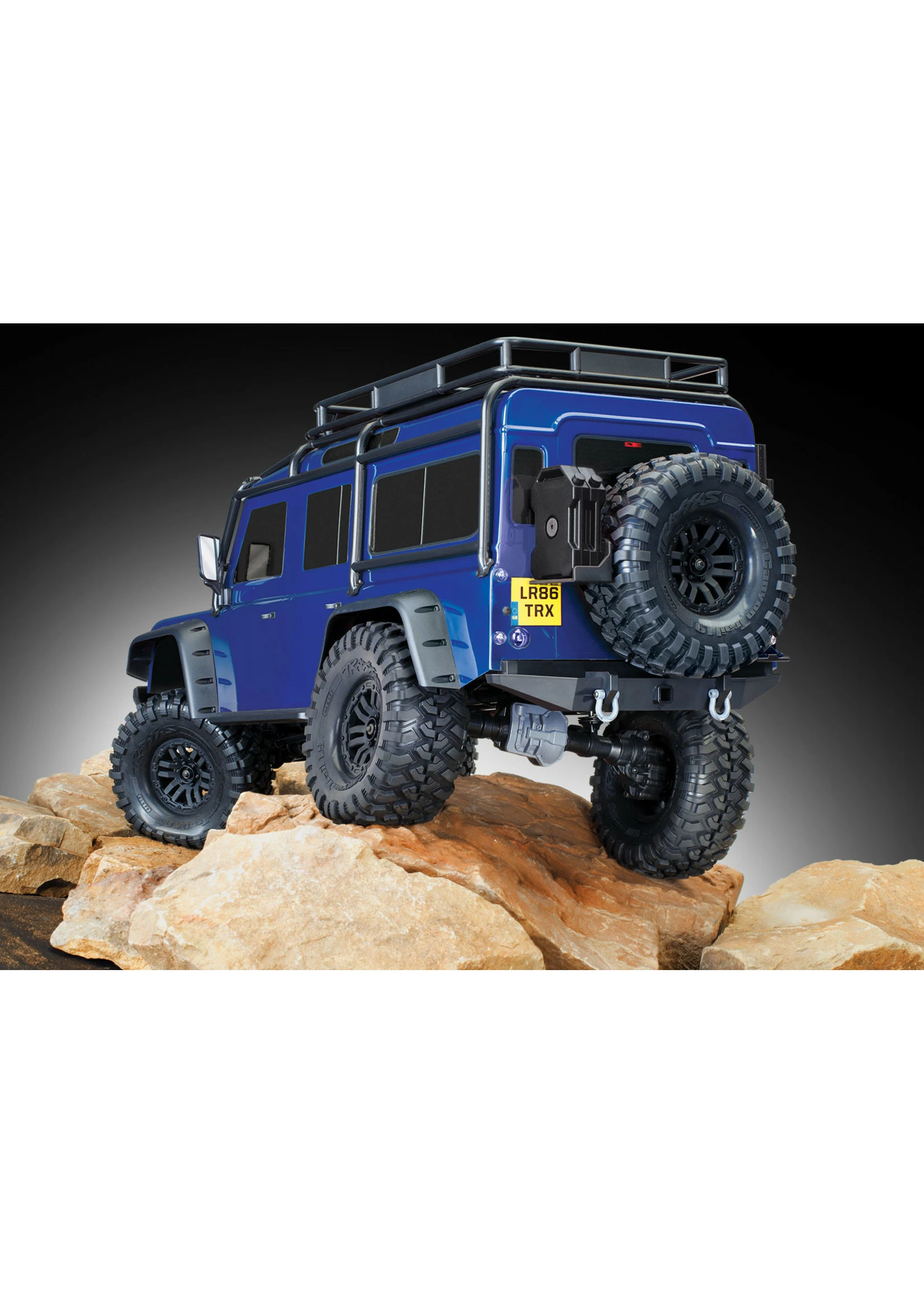 Traxxas 1/10 TRX-4 Defender RTR Scale And Trail Crawler - Blue - Image 6