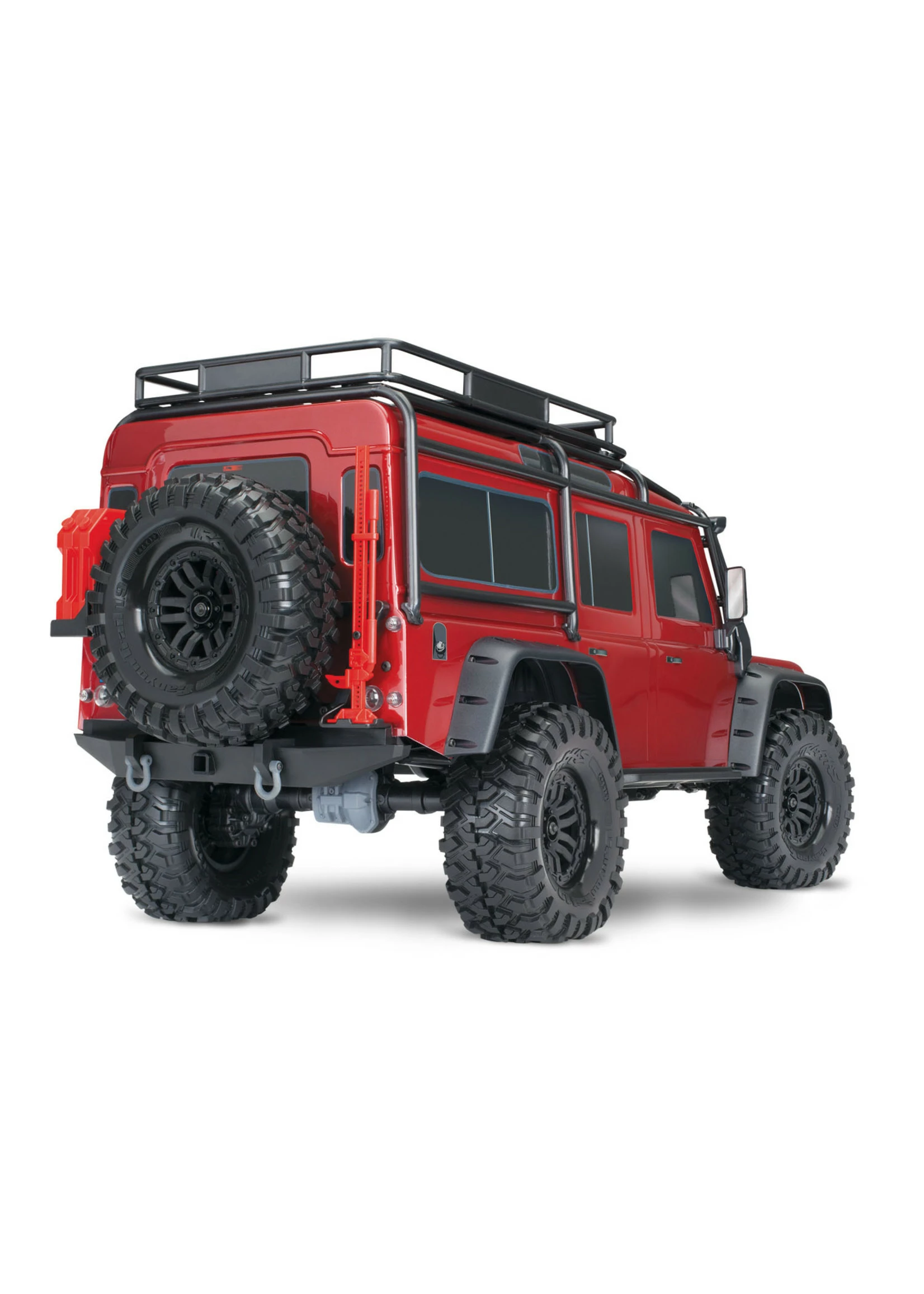 Traxxas 1/10 TRX-4 Defender RTR Scale And Trail Crawler - Red - Image 2