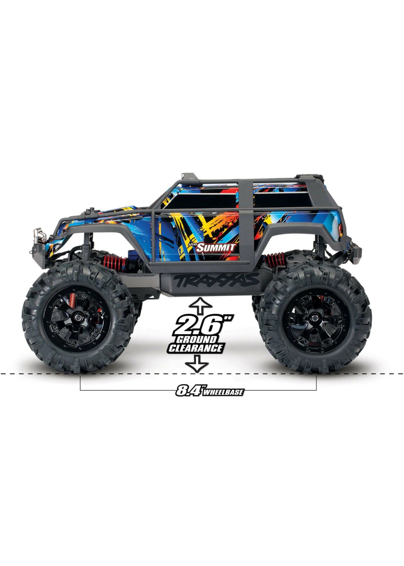 Traxxas 1/16 Summit 4WD RTR Extreme Terrain Monster Truck - Image 4