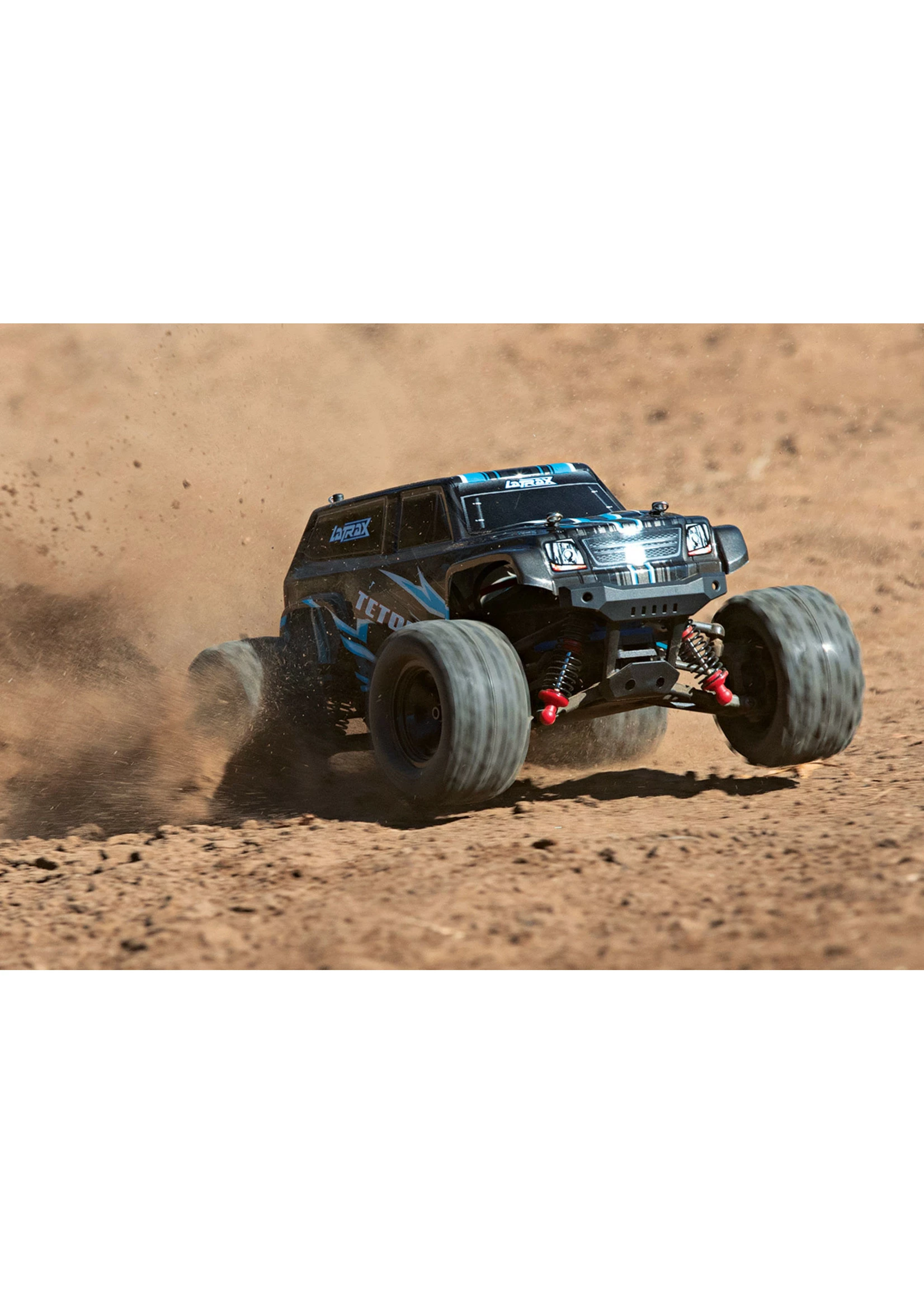 Traxxas 1/18 LaTrax Teton 4WD RTR Monster Truck - Black - Image 8
