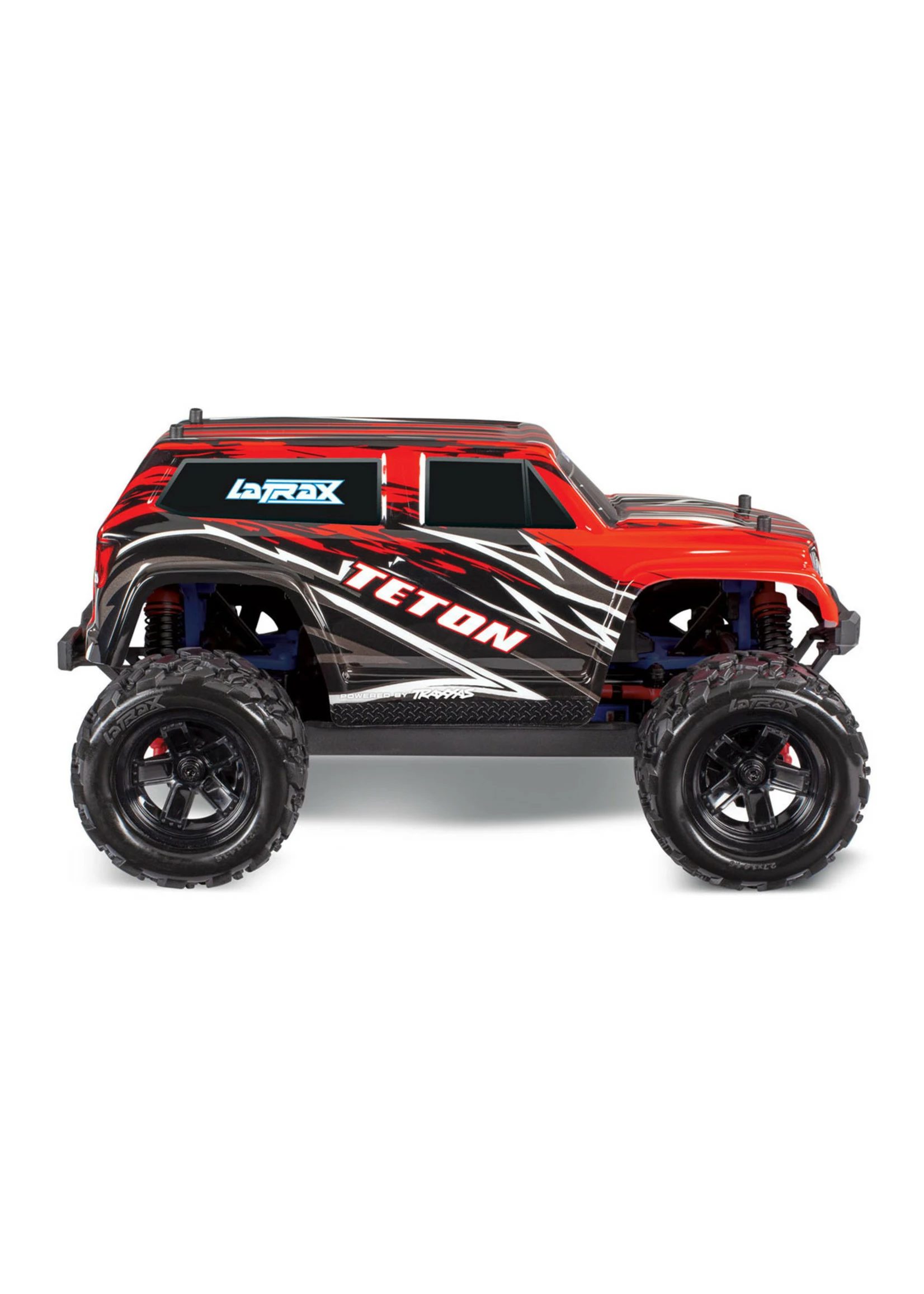 Traxxas 1/18 LaTrax Teton 4WD RTR Monster Truck - Red - Image 2