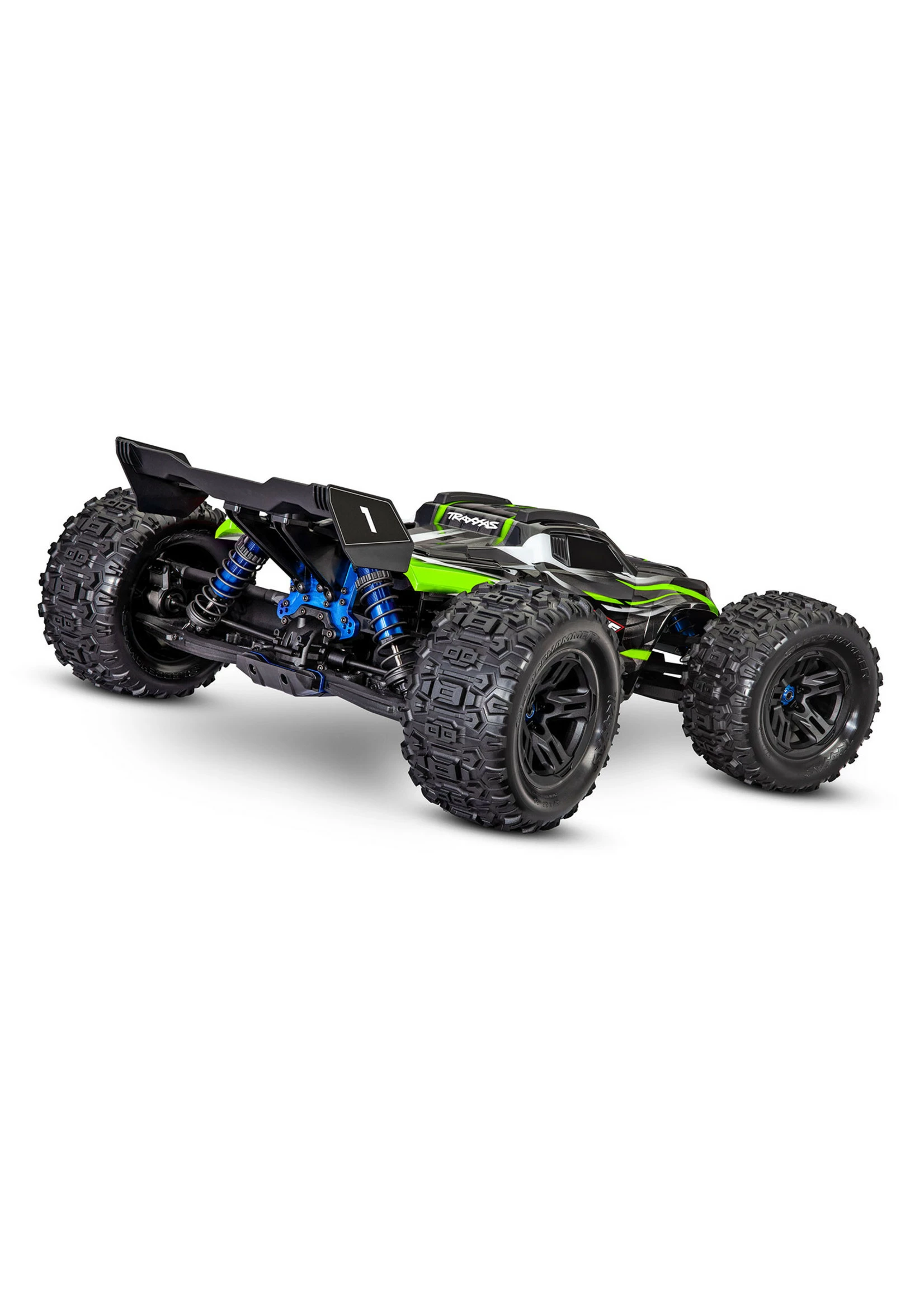 Traxxas 1/8 Sledge 4WD RTR Brushless Monster Truck - Green - Image 3